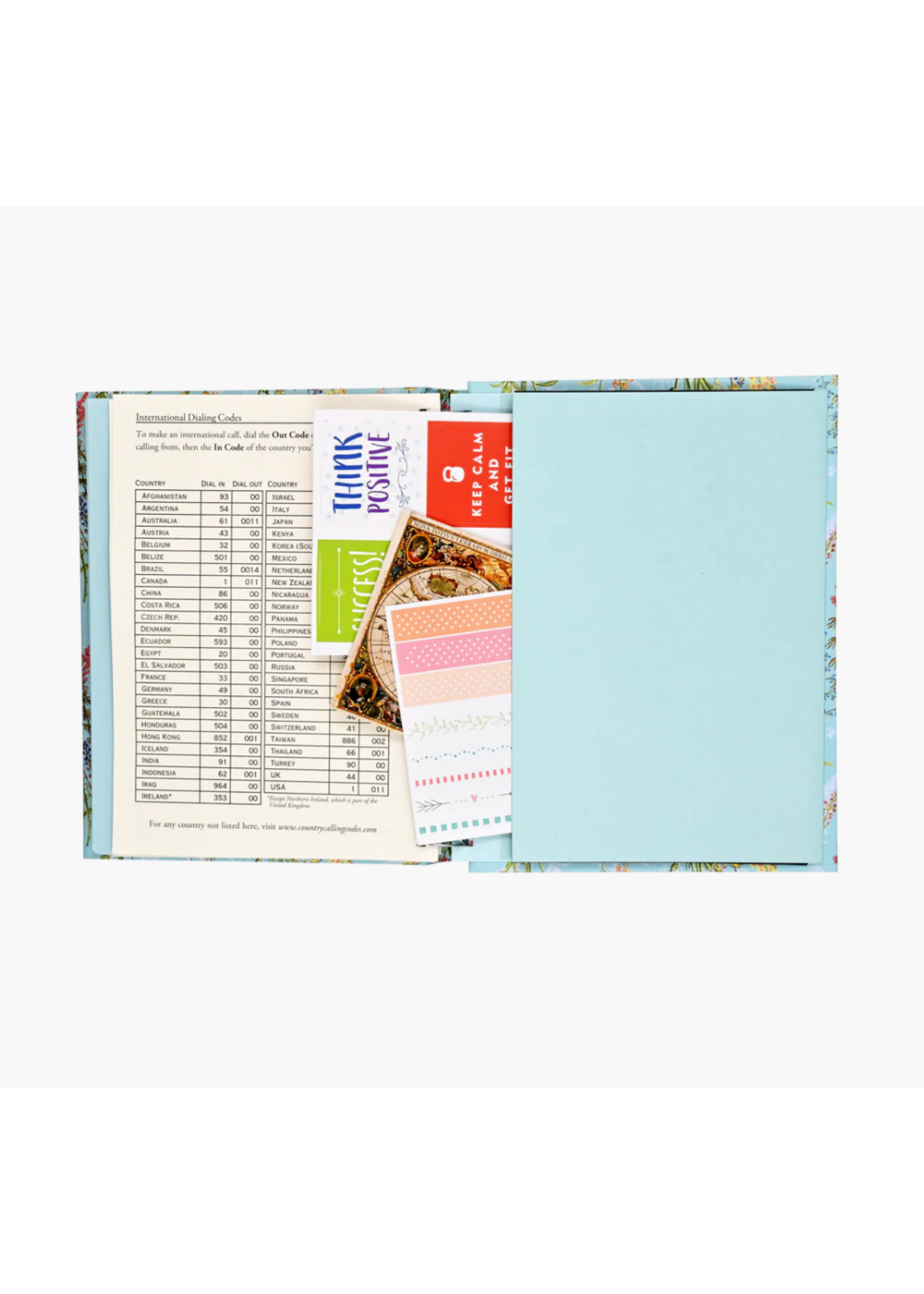 Peter Pauper Press Blooms and Butterflies Address Book