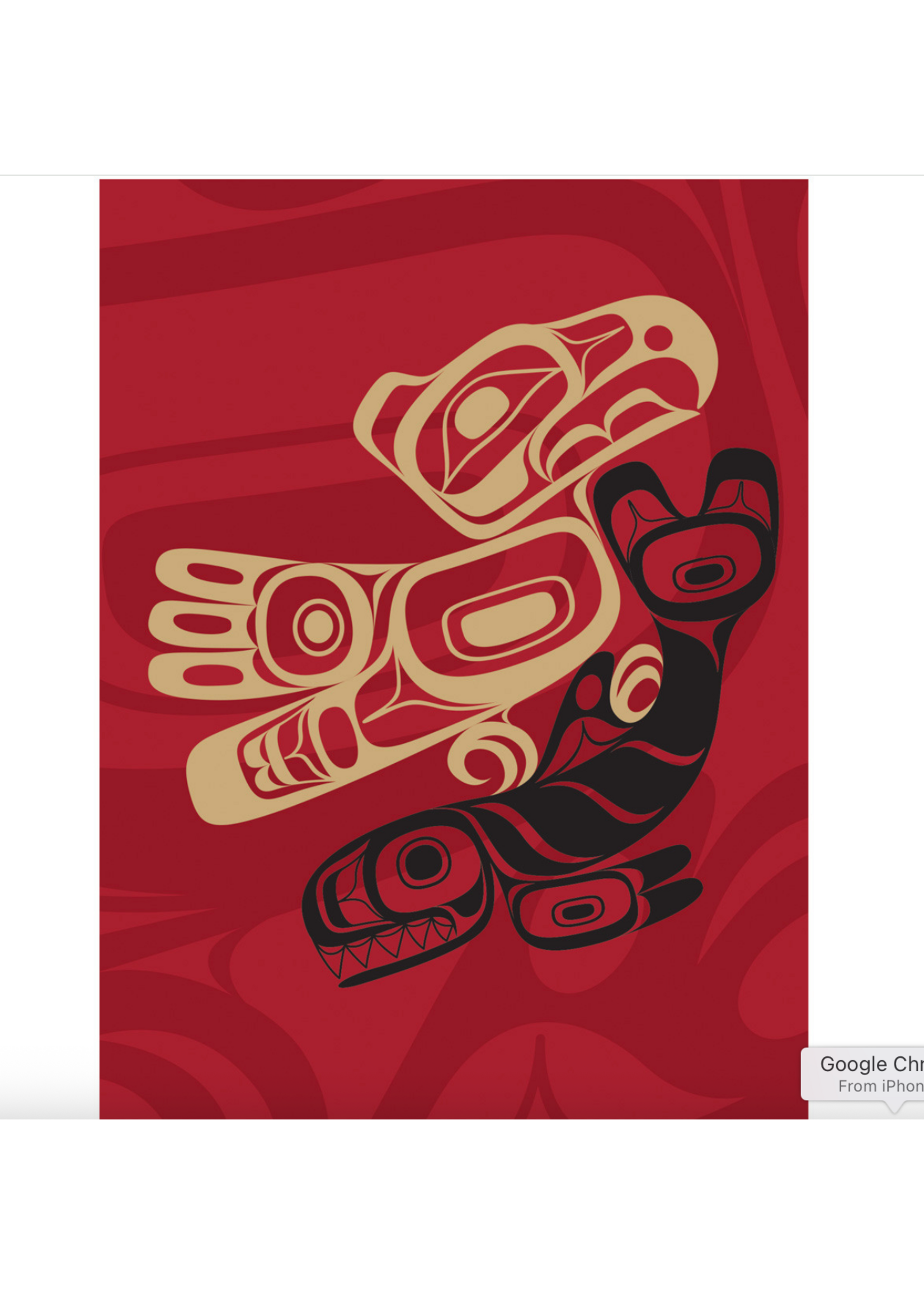 Native Northwest Thunderbird and Orca by Corey Bulpitt