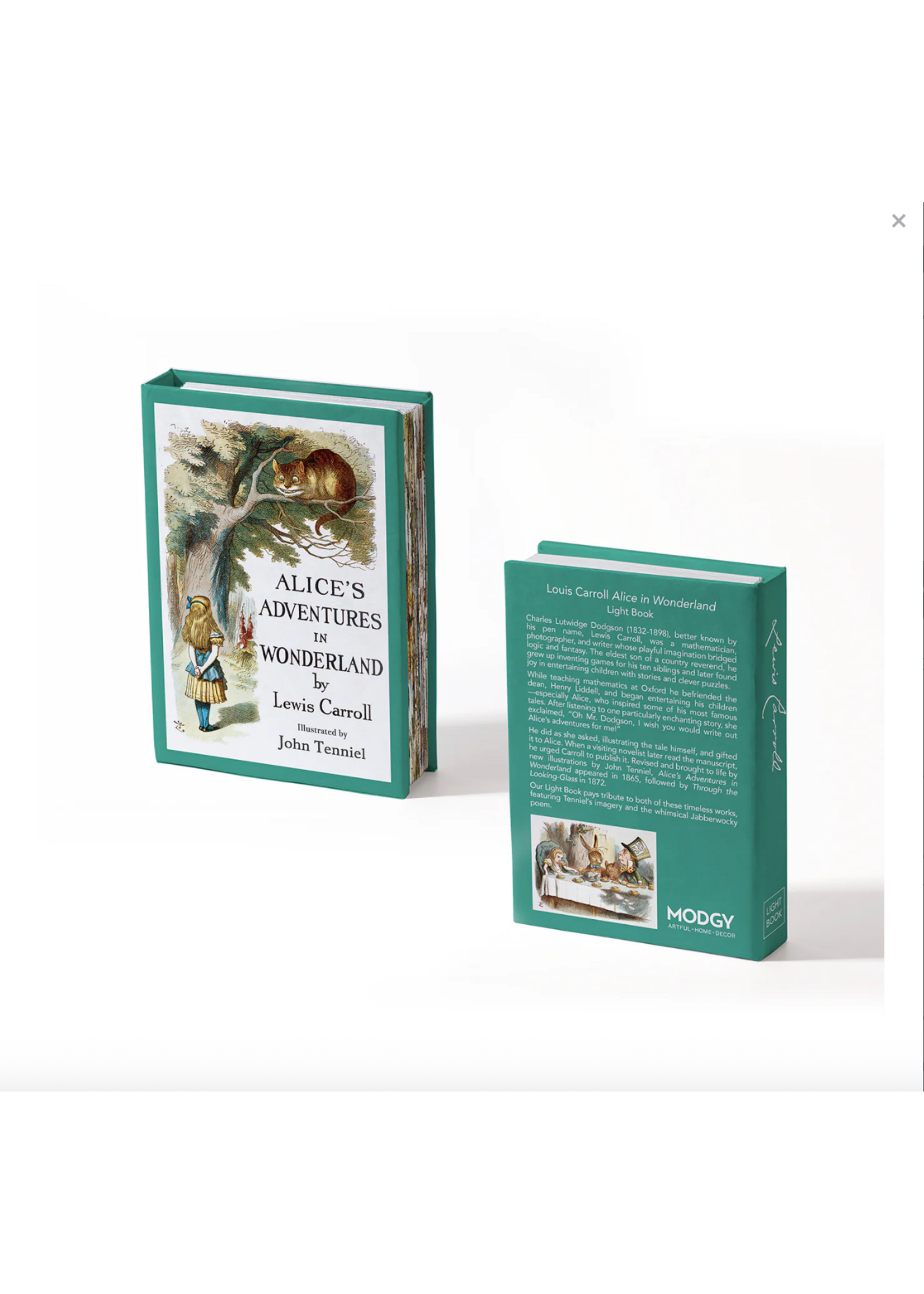 Modgy Light Book Alice in Wonderland