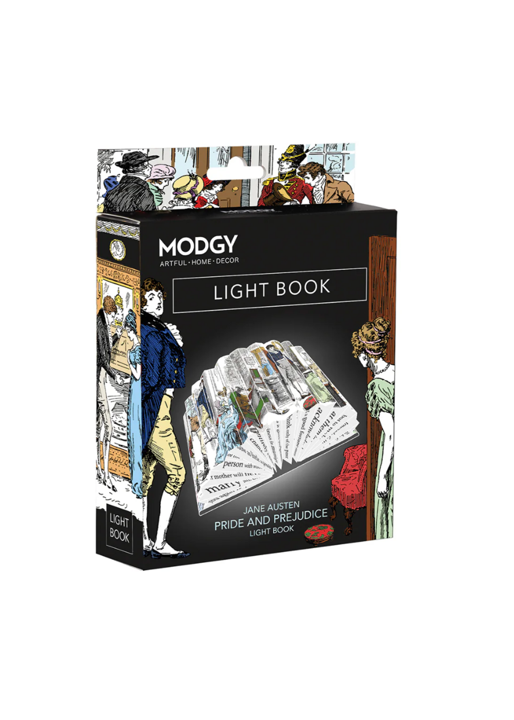 Modgy Light Book Pride and Prejudice