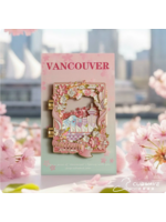 Cubwave Vancouver Cherry Blossom Flip Liquid Magnet