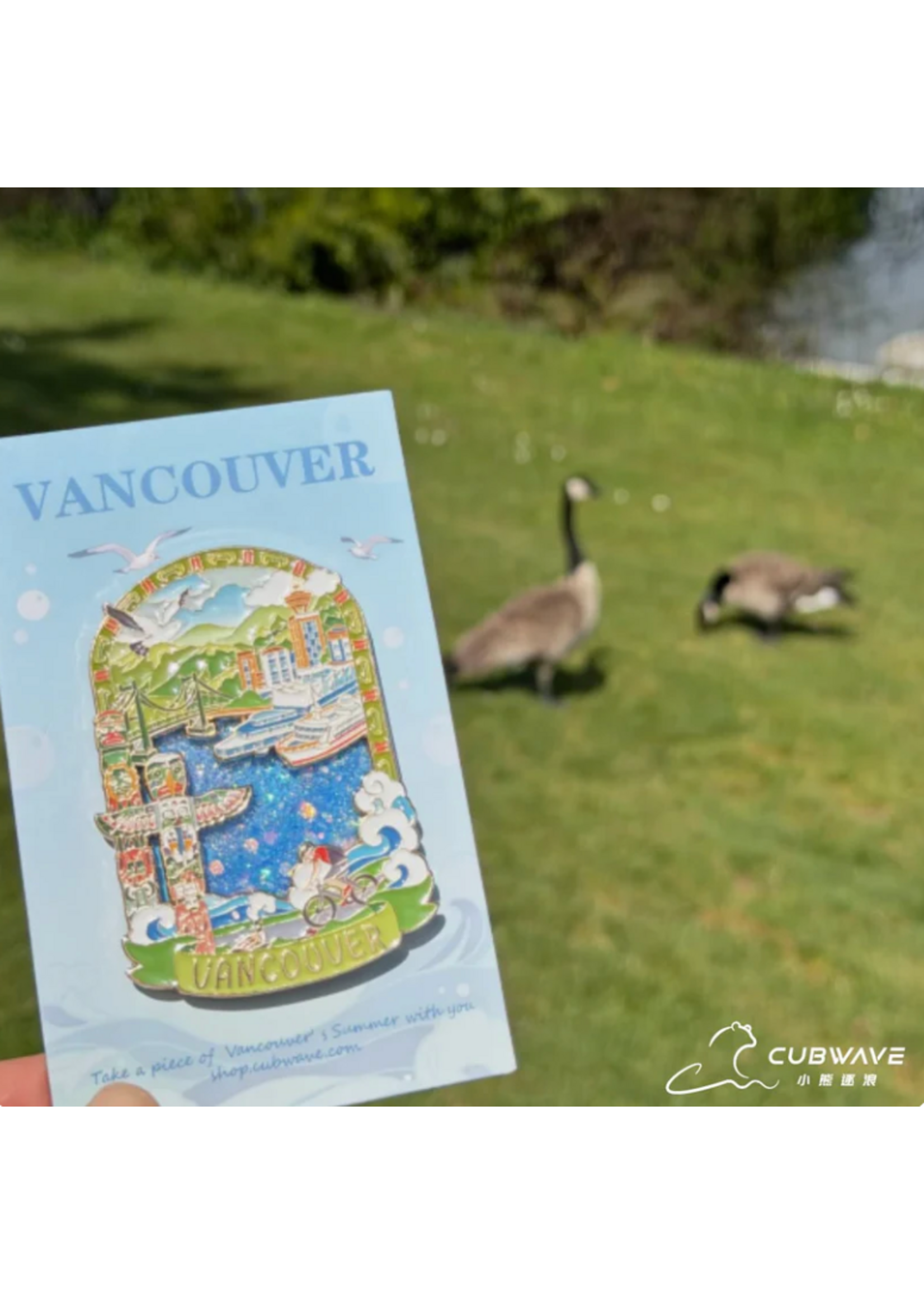 Cubwave Vancouver Stanley Park Ocean Flow Magnet