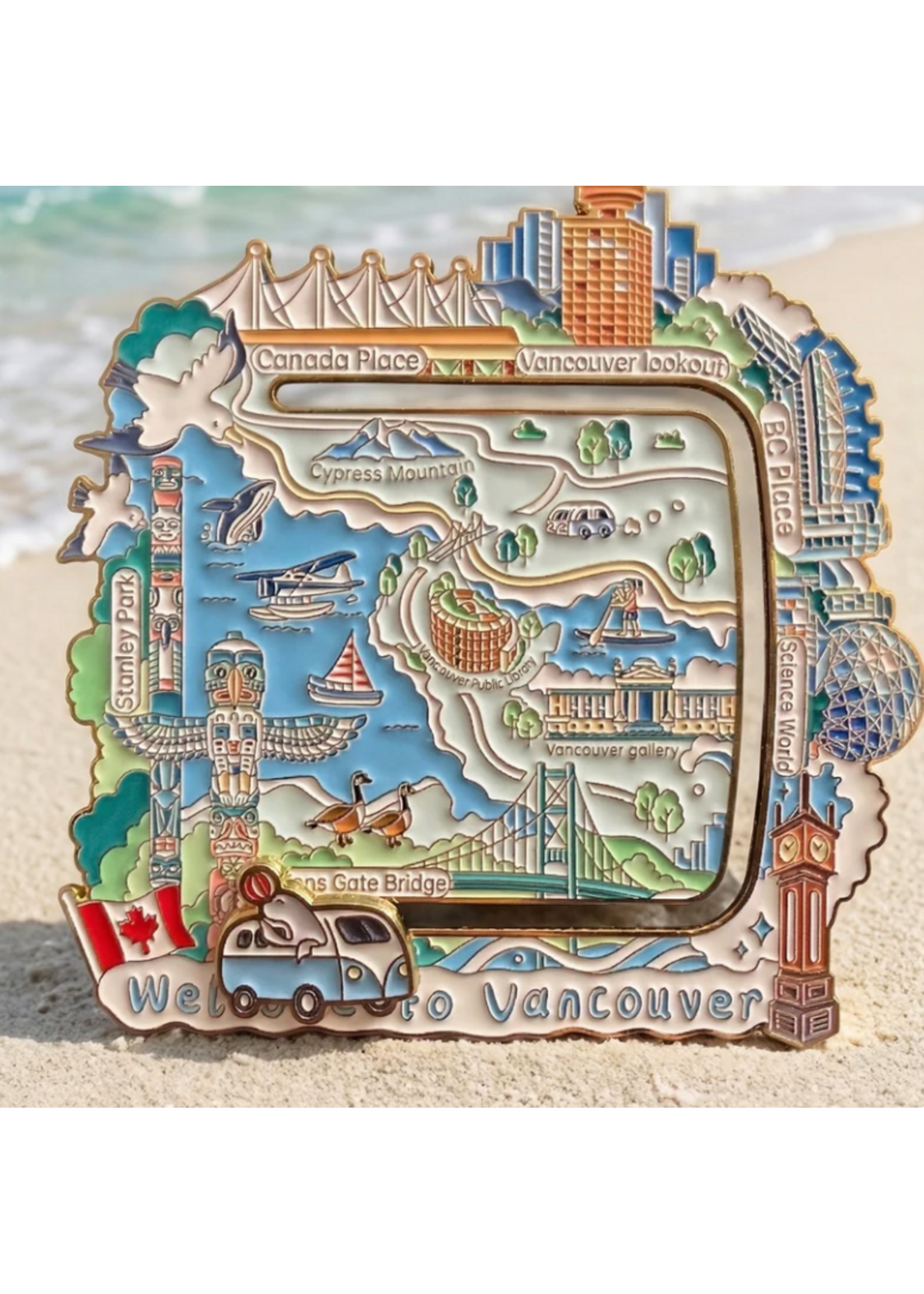Cubwave Roaming Vancouver Sliding Track Magnet