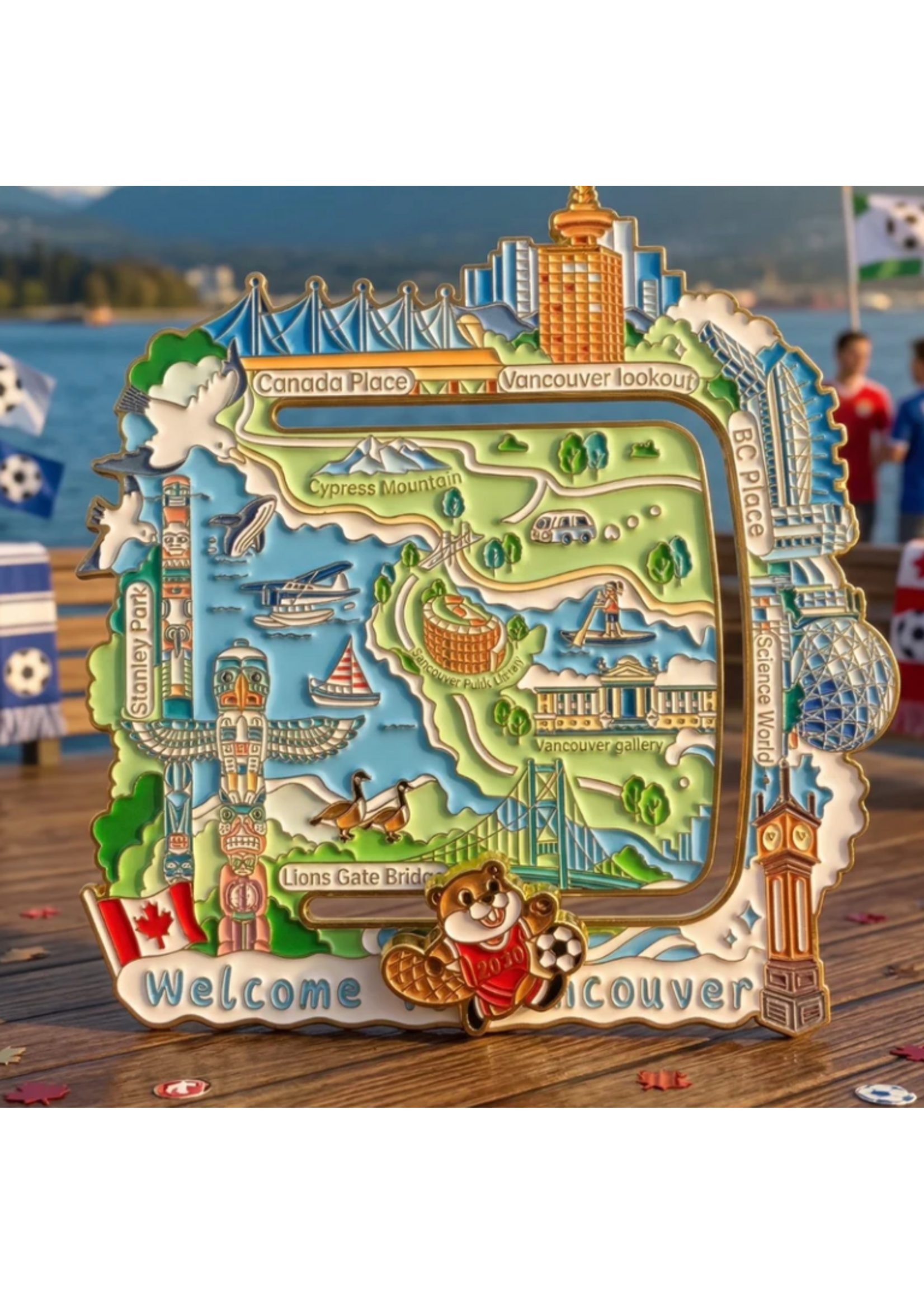 Cubwave Roaming Vancouver Sliding Track Magnet