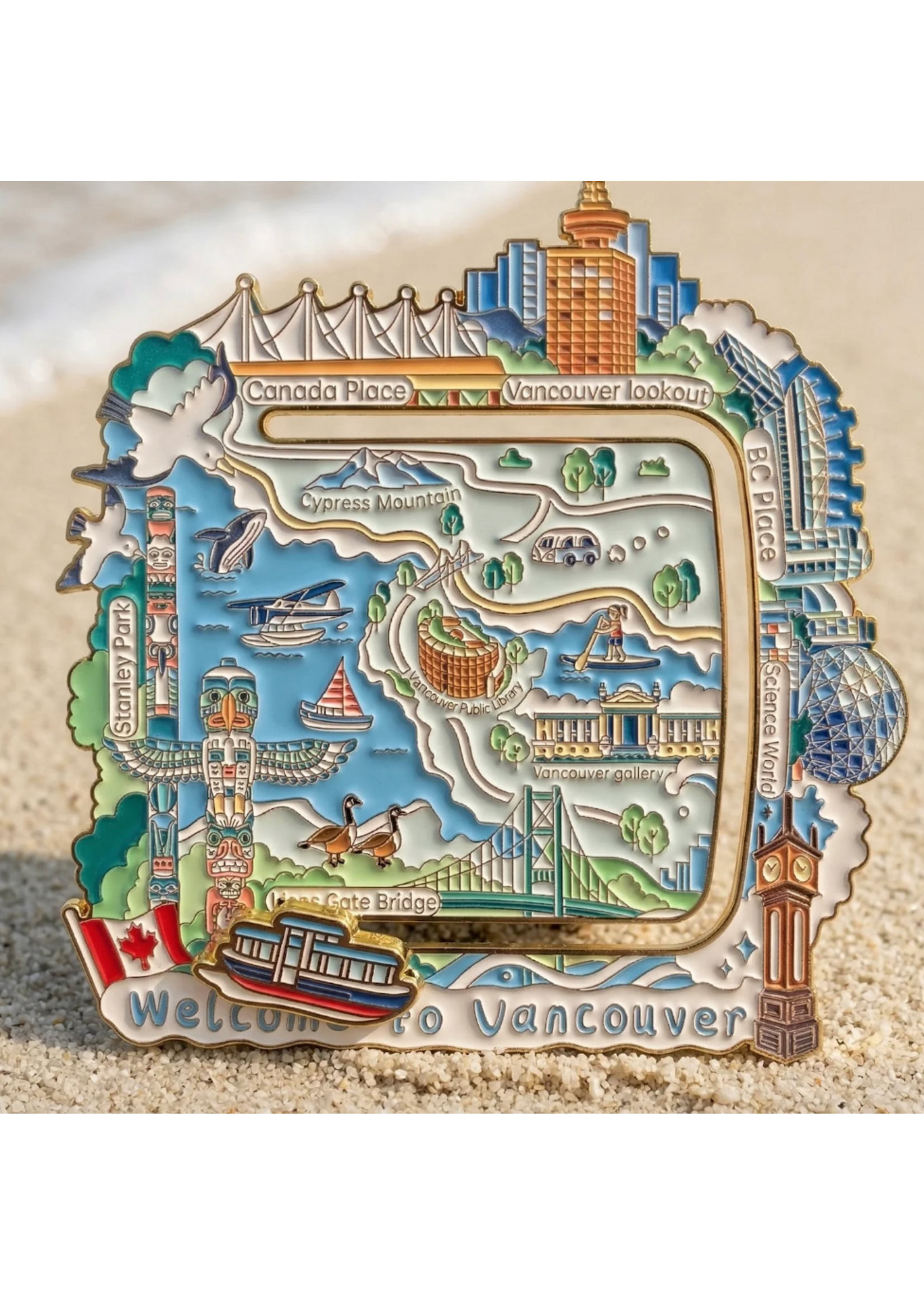 Cubwave Roaming Vancouver Sliding Track Magnet