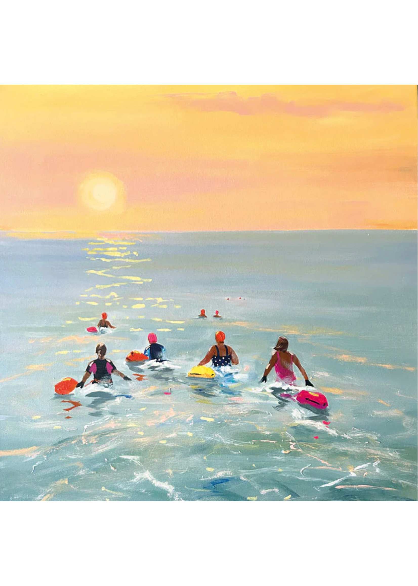 Dry Red Press Sunrise Swim