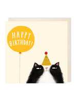 Charley Rabbit Studio Birthday Cat Yellow Balloon