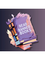 The Bookclub Boutique Read Banned Books Vinyl Sticker