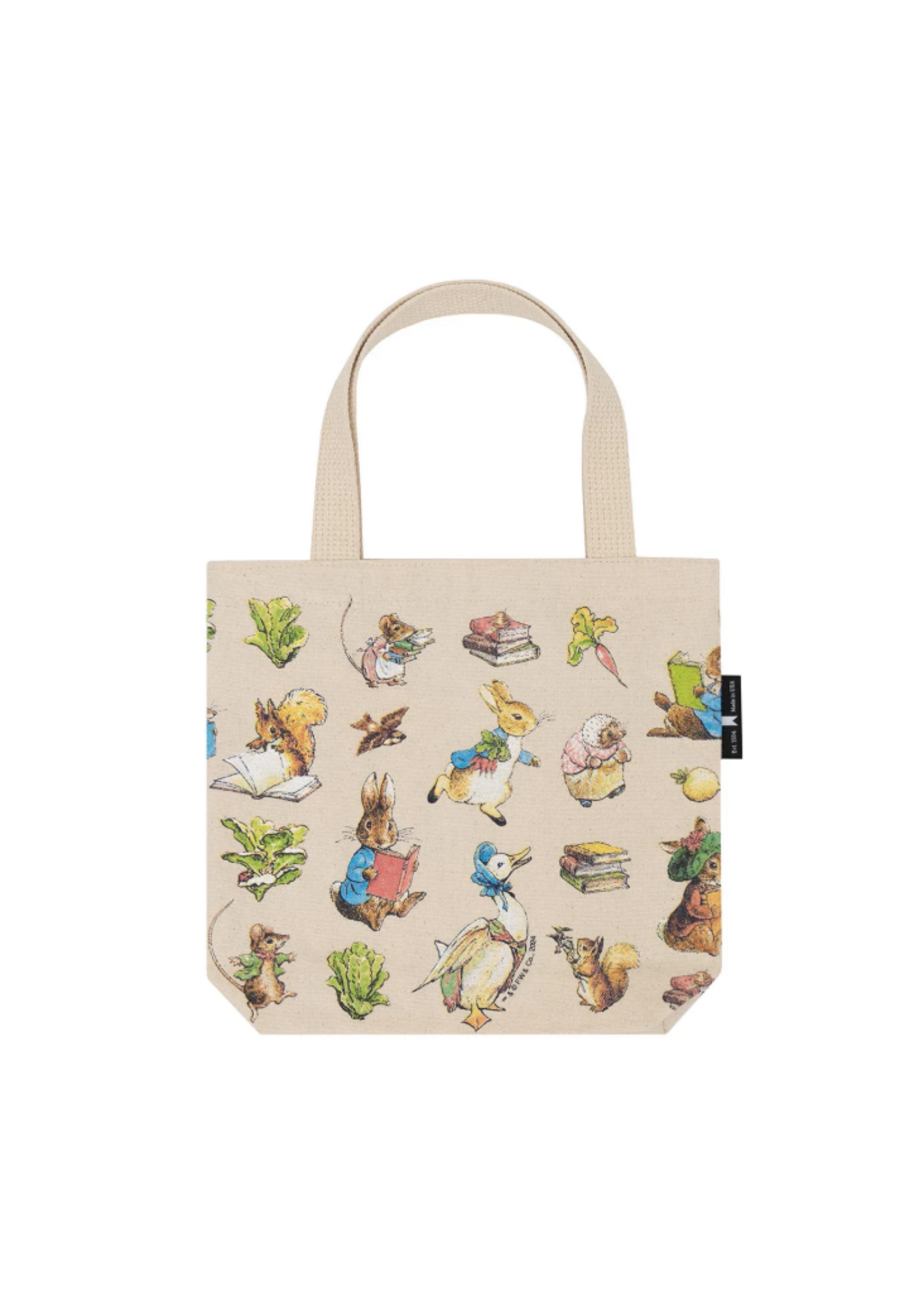Out of Print Peter Rabbit Pattern Kids Tote