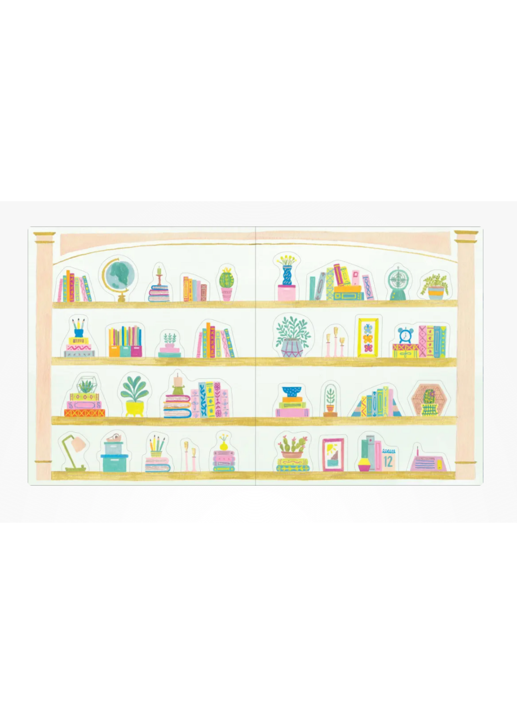 Workman Publishing A Book Lover's Sticker Book