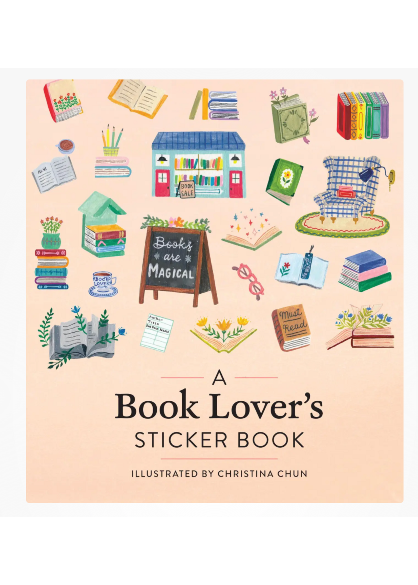 Workman Publishing A Book Lover's Sticker Book