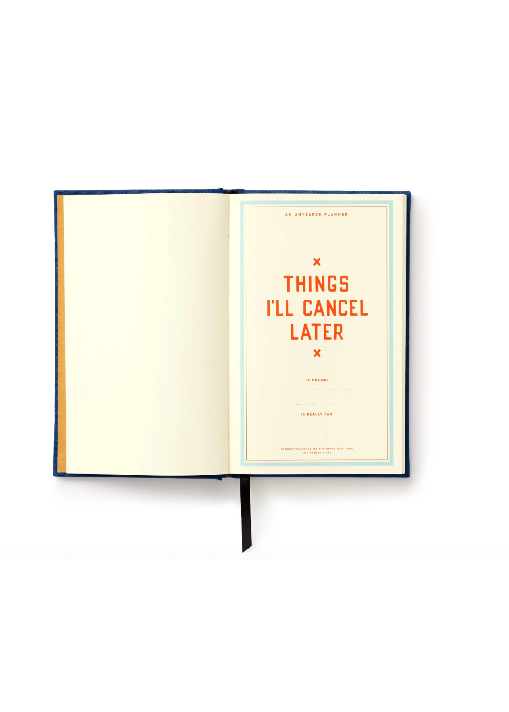 Brass Monkey Things I'll Cancel Later Daily Planner Undated