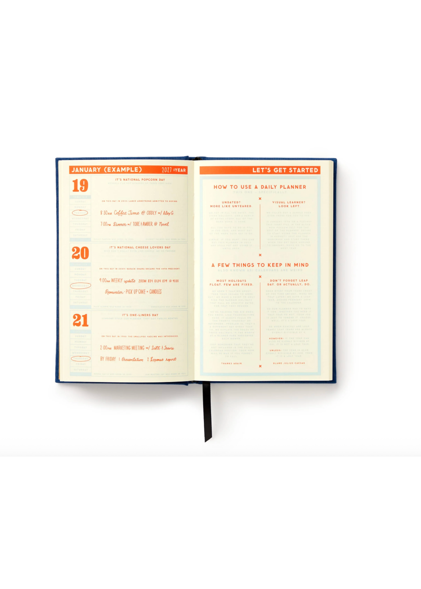 Brass Monkey Things I'll Cancel Later Daily Planner Undated