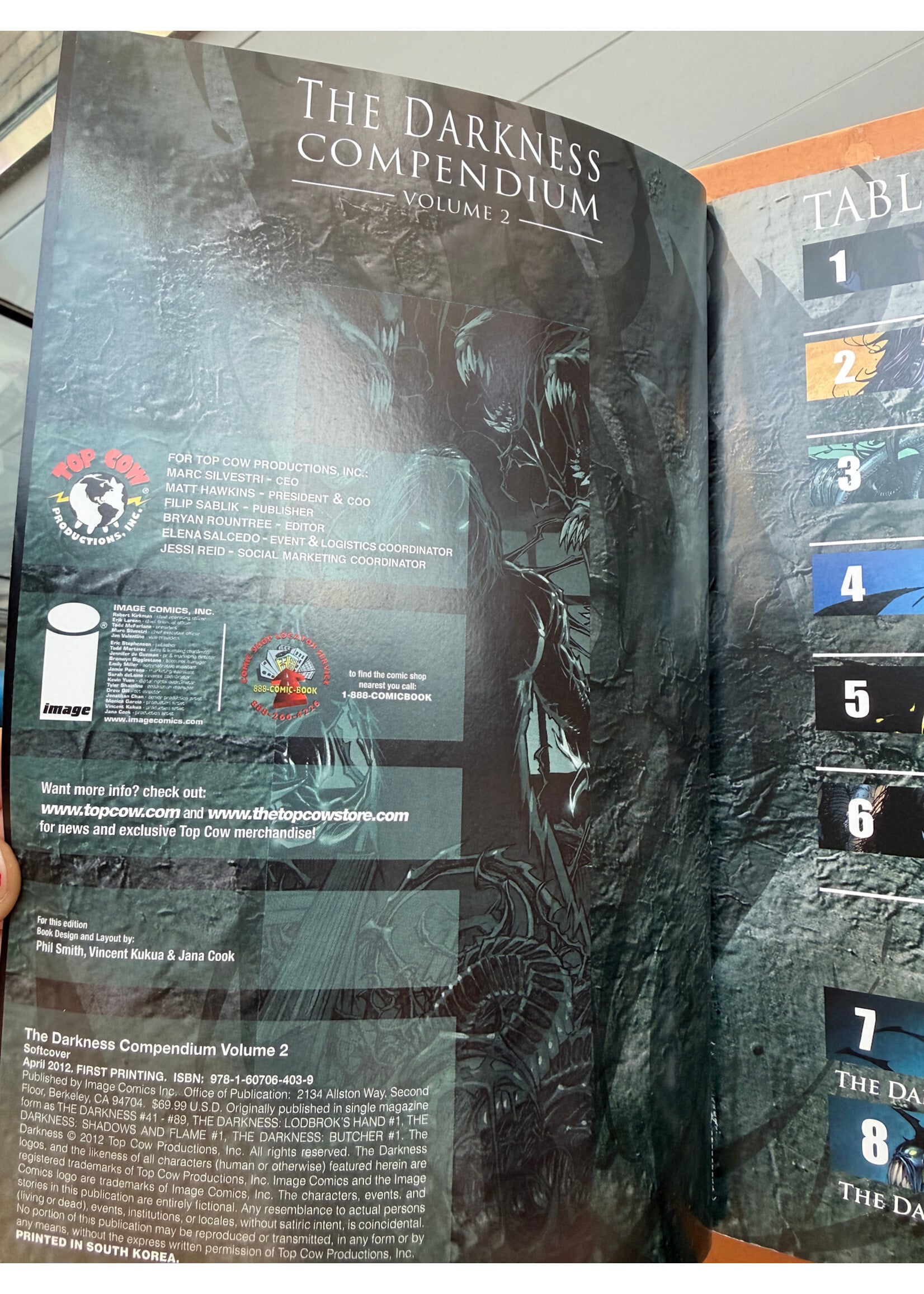 Darkness Compendium Vol 2 IN STORE PICK UP ONLY