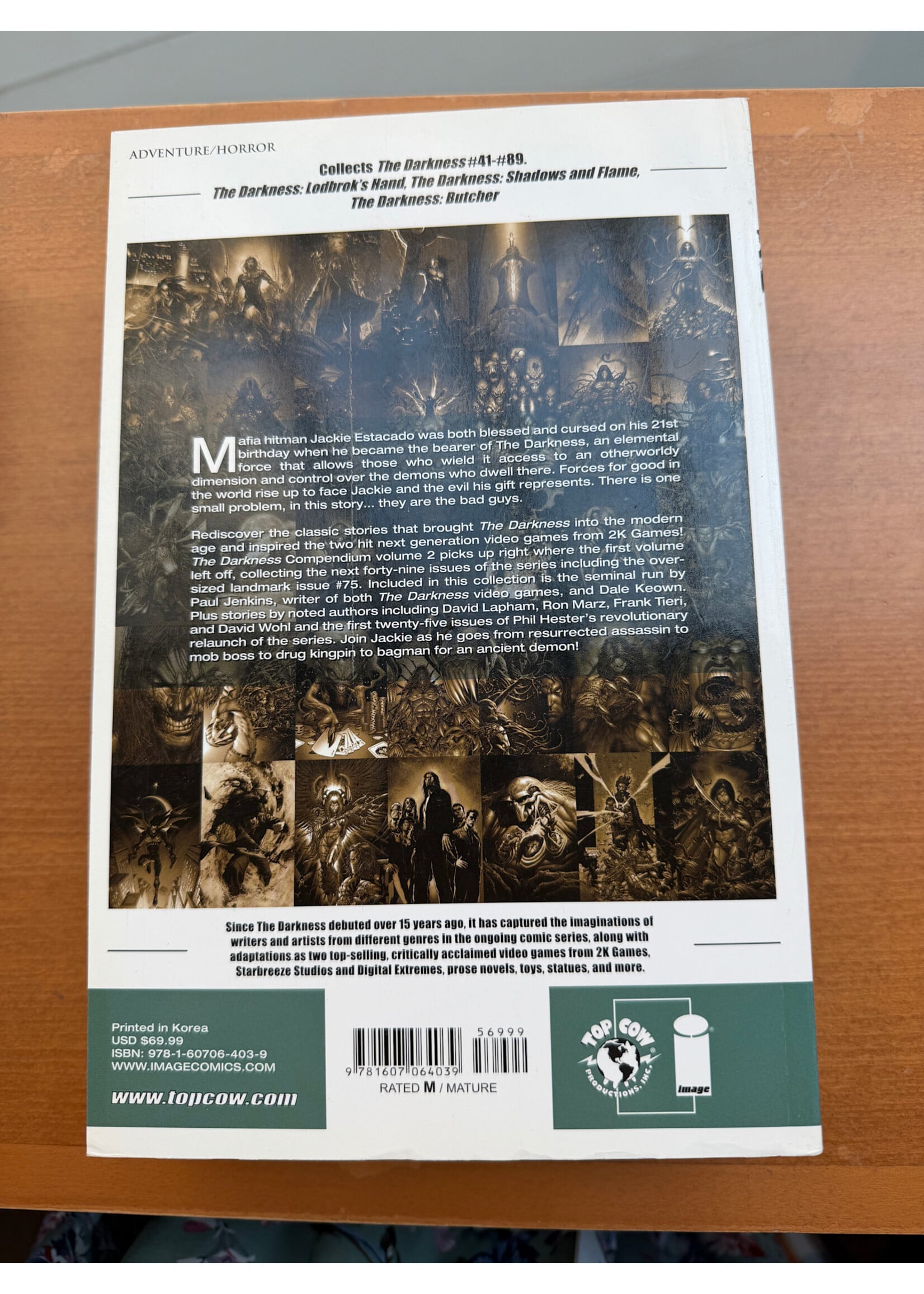 Darkness Compendium Vol 2 IN STORE PICK UP ONLY
