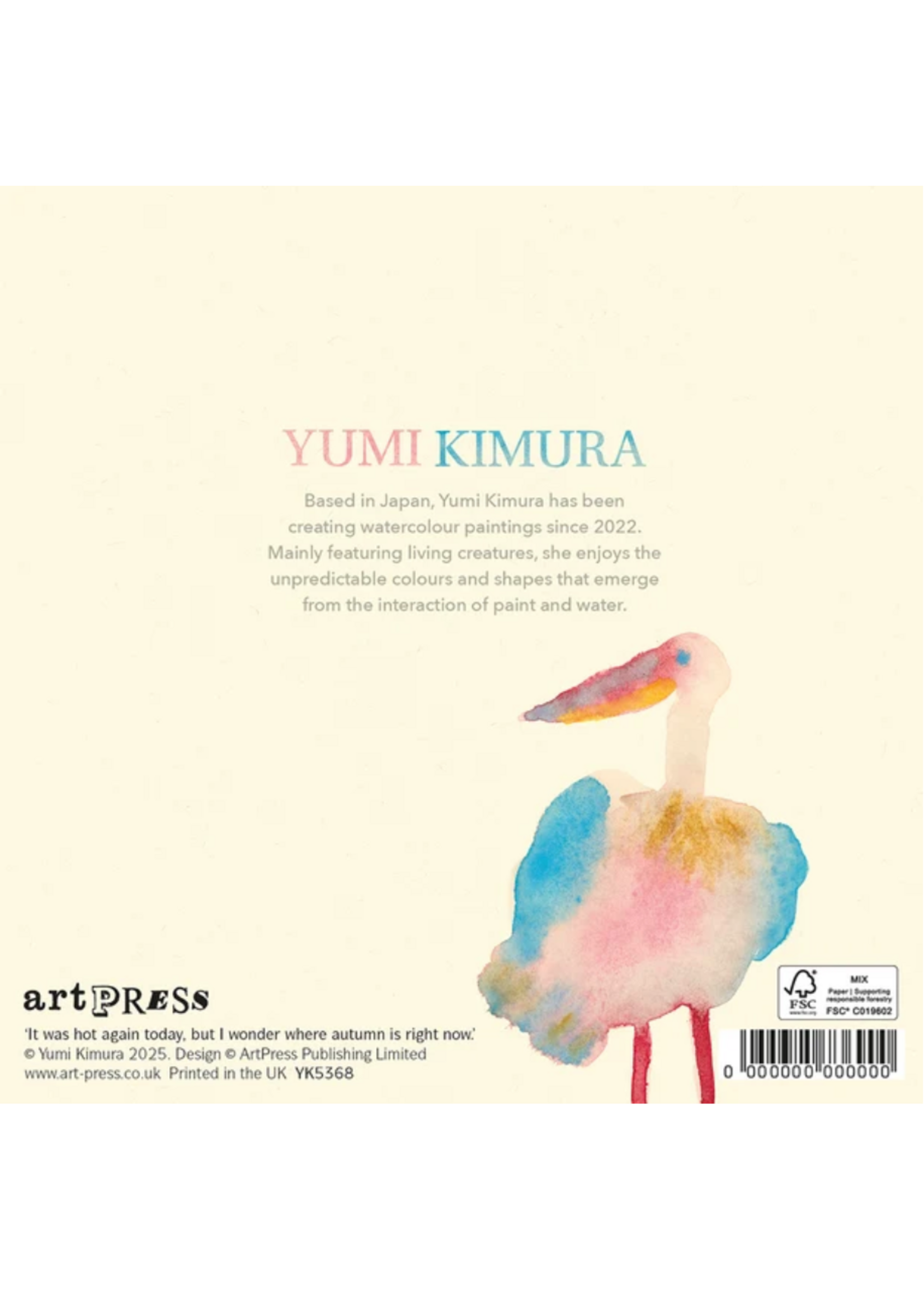 artPress Pelican Wonders Where Autumn is Yumi Kimura