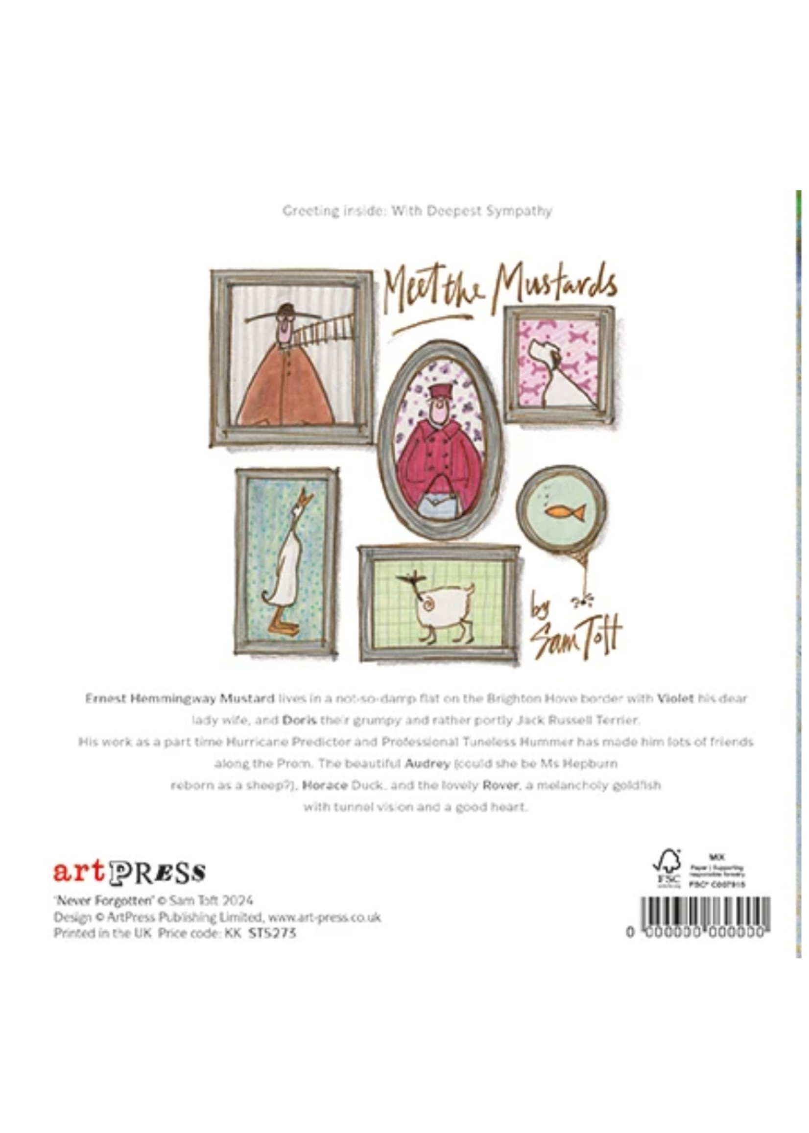 artPress Never Forgotten Meet the Mustards