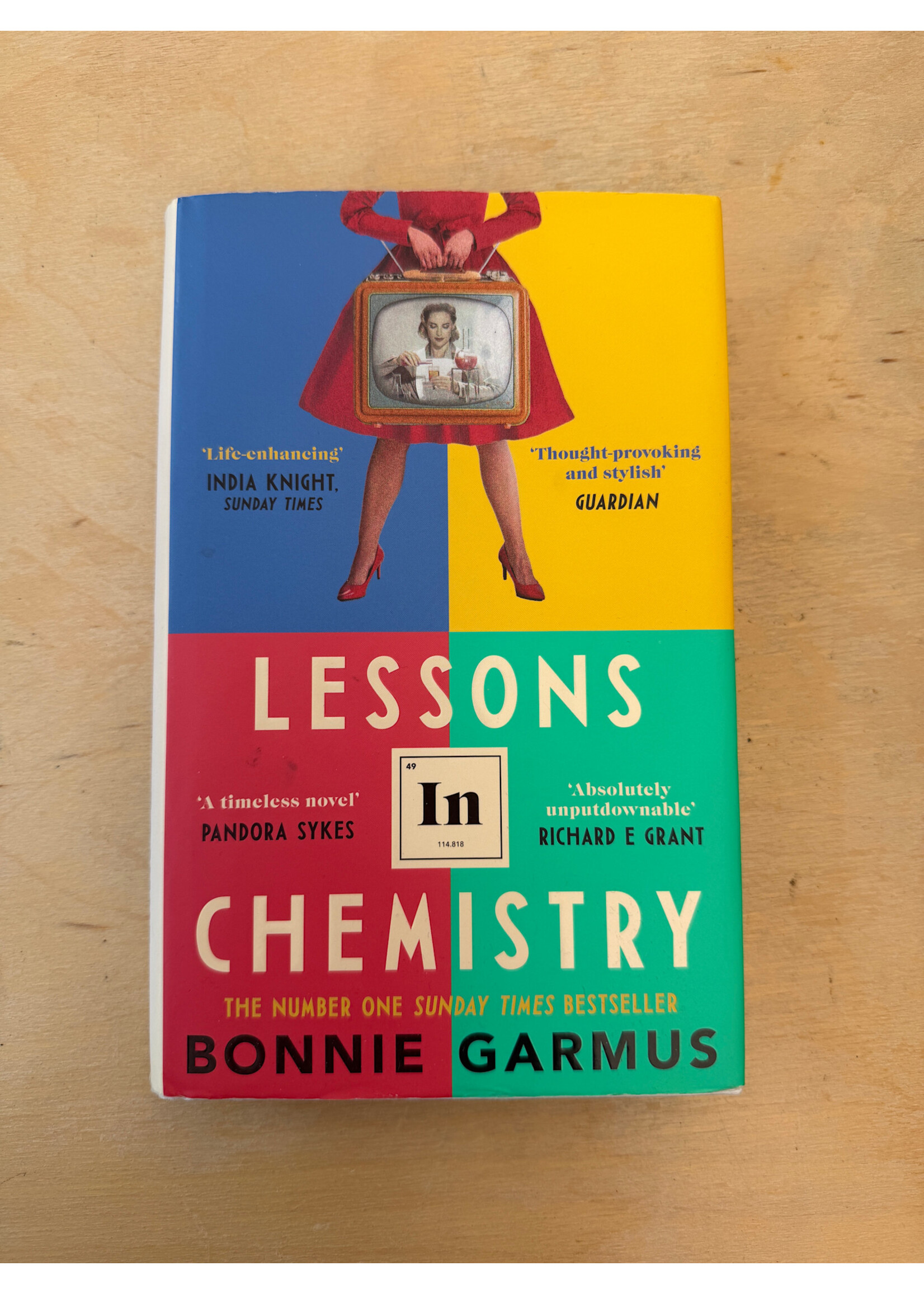Lessons in Chemistry by Bonnie Garmus Signed (IN STORE PICKUP ONLY)