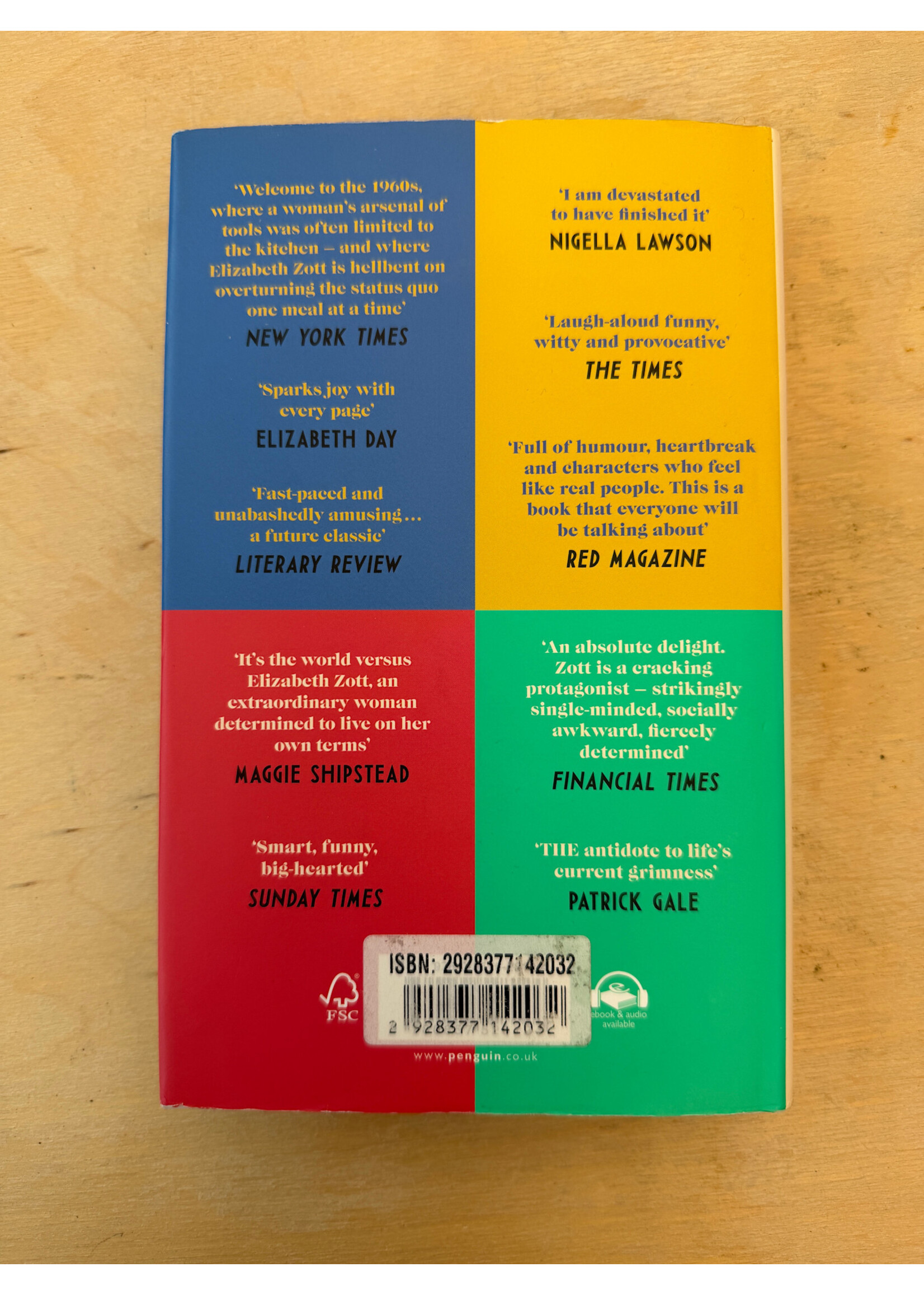 Lessons in Chemistry by Bonnie Garmus Signed (IN STORE PICKUP ONLY)