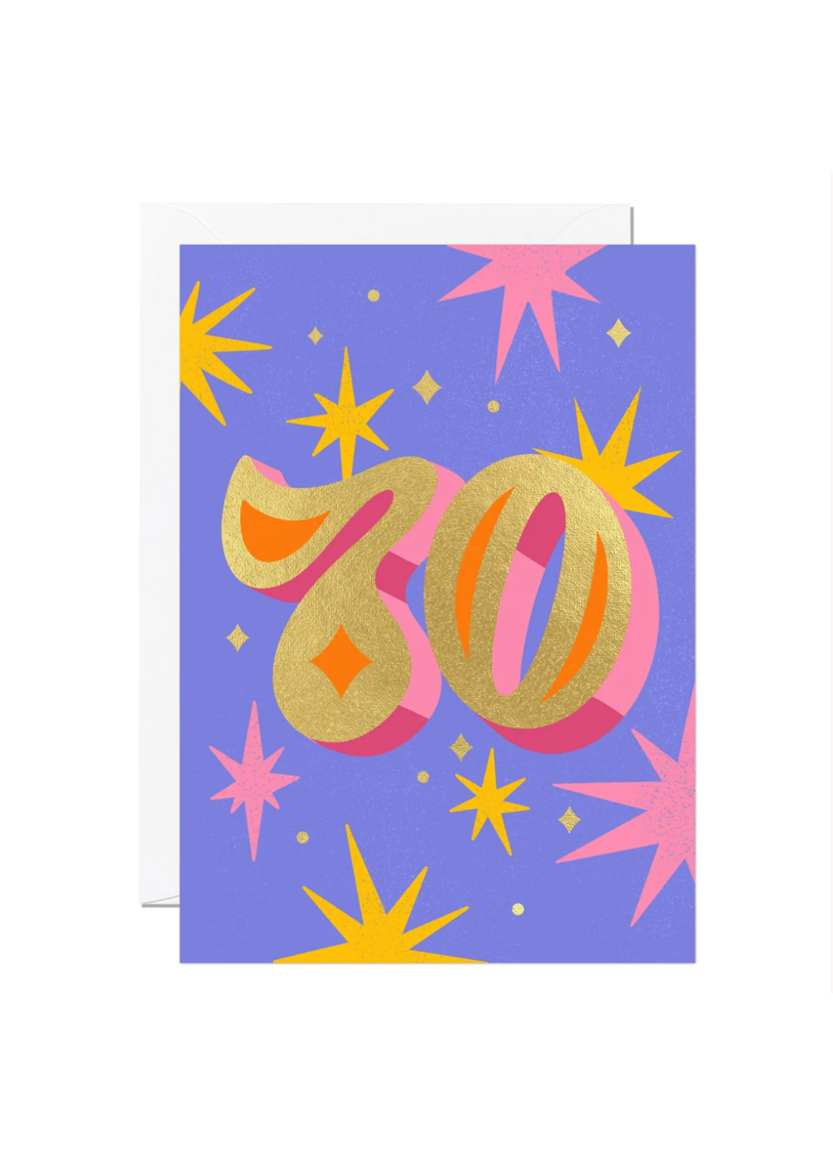 Ricicle Cards 70th Birthday Stars Jess Miller