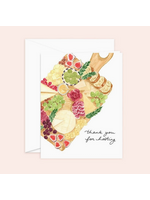 Almeida Illustrations Thank You For Hosting Charcuterie Board