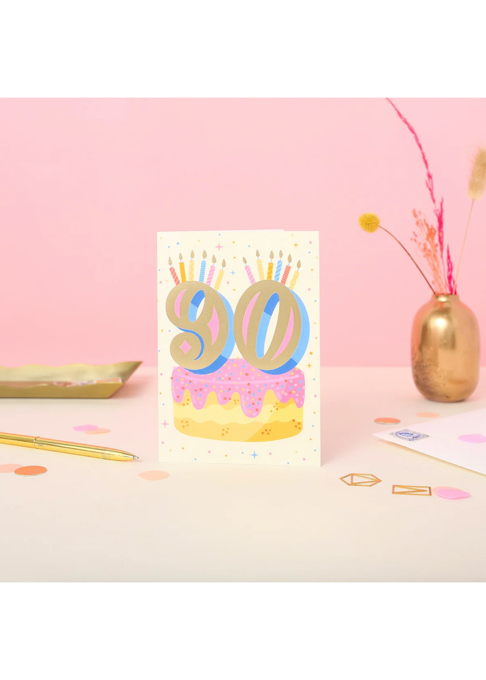 Ricicle Cards 90th Birthday Cake Jess Miller