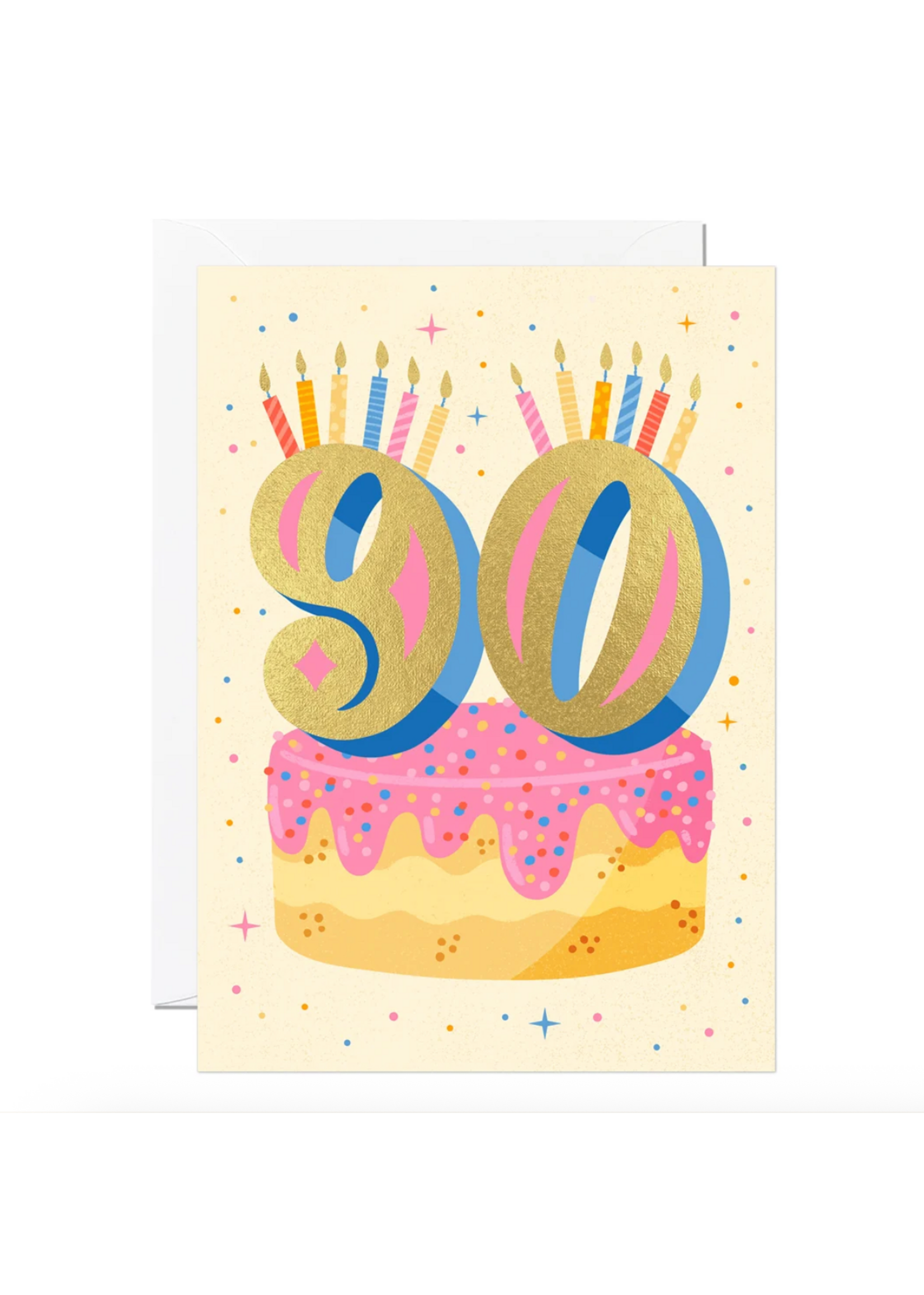 Ricicle Cards 90th Birthday Cake Jess Miller