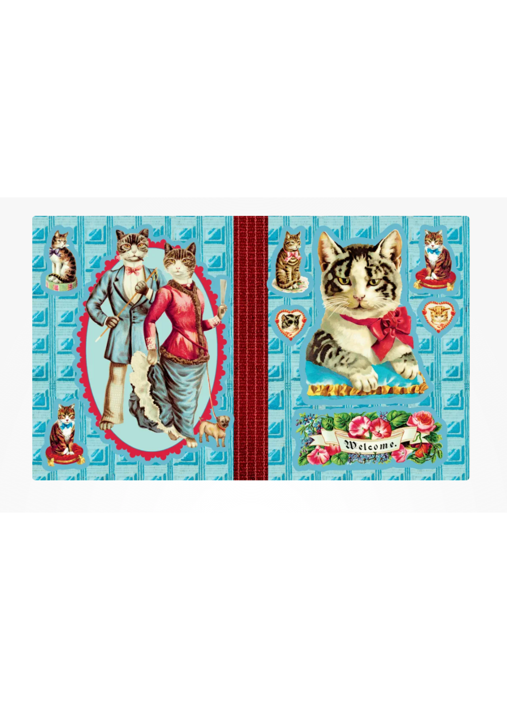 Workman Publishing Cynthia Hart's Victoriana Cats Sticker Book