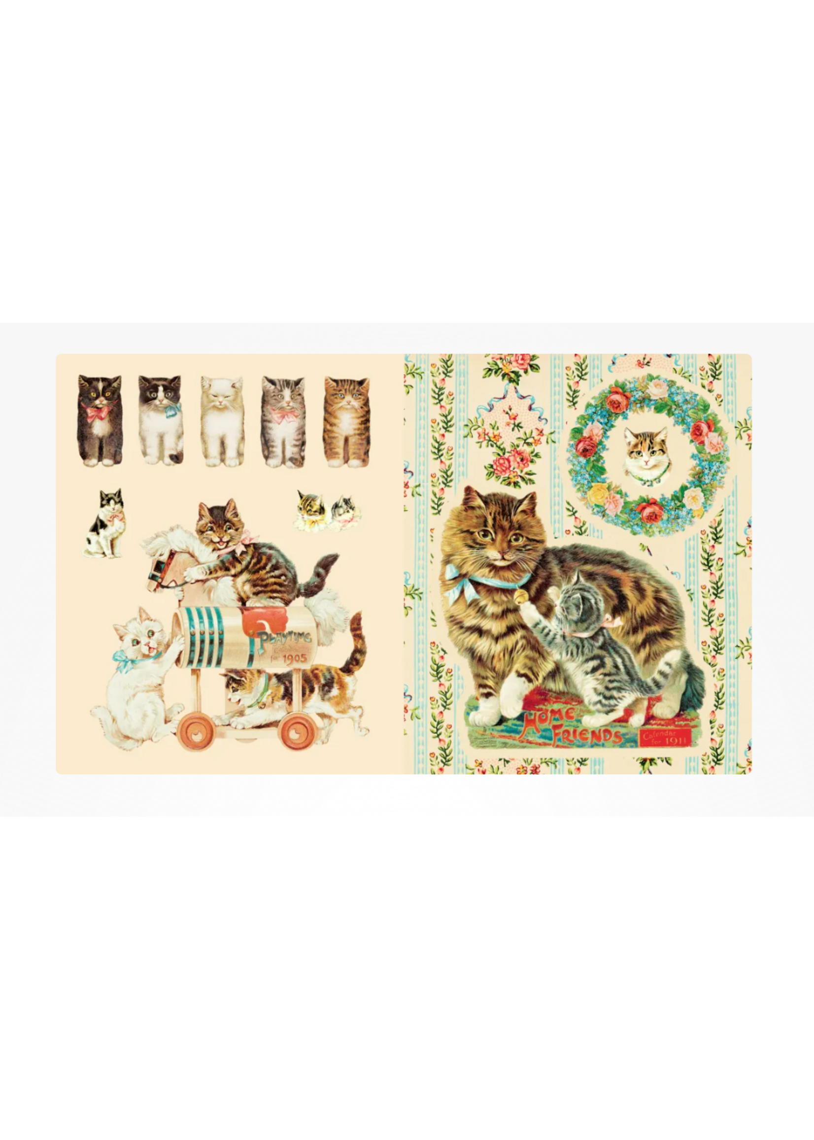 Workman Publishing Cynthia Hart's Victoriana Cats Sticker Book