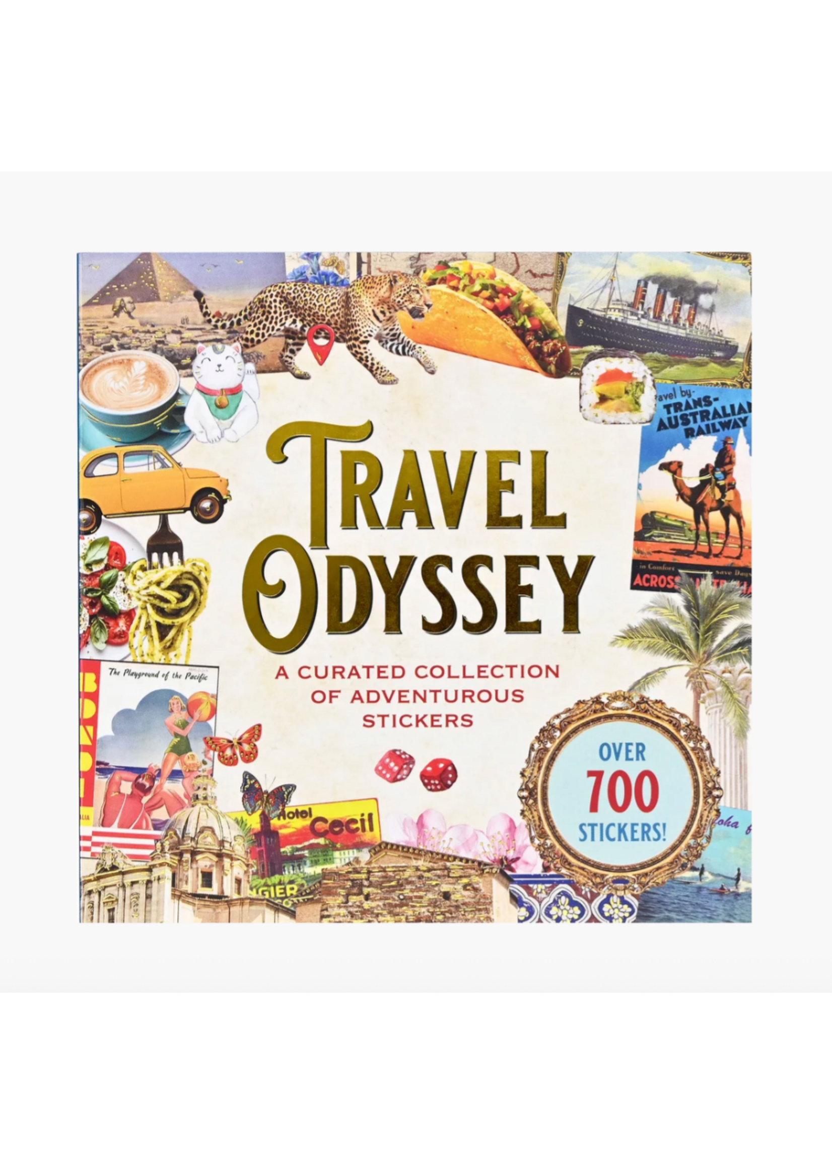 Peter Pauper Press Travel Odyssey Sticker Book