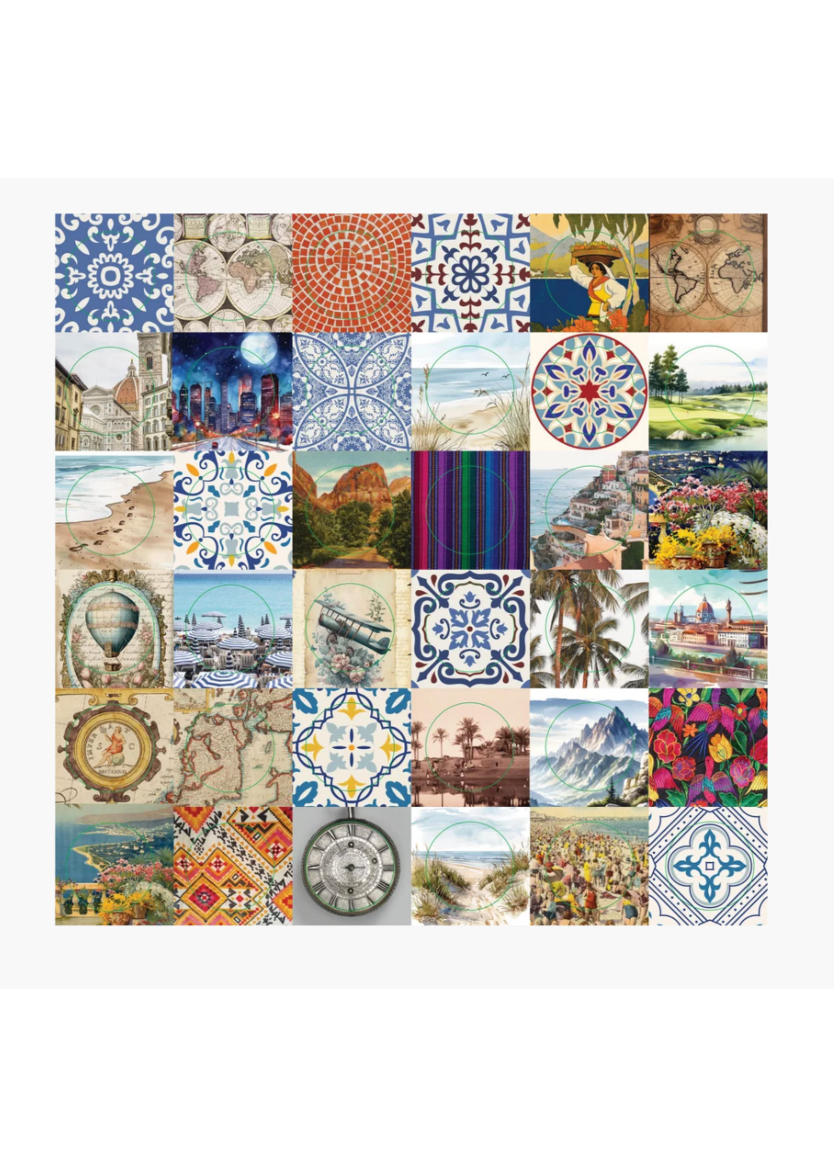 Peter Pauper Press Travel Odyssey Sticker Book