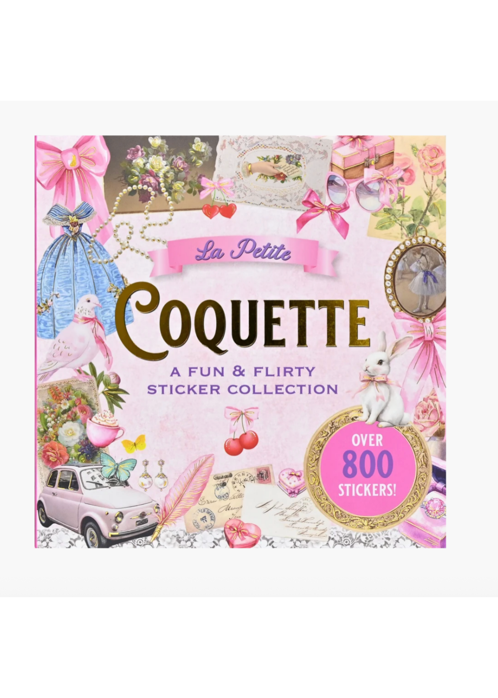 Peter Pauper Press La Petite Coquette Sticker Book