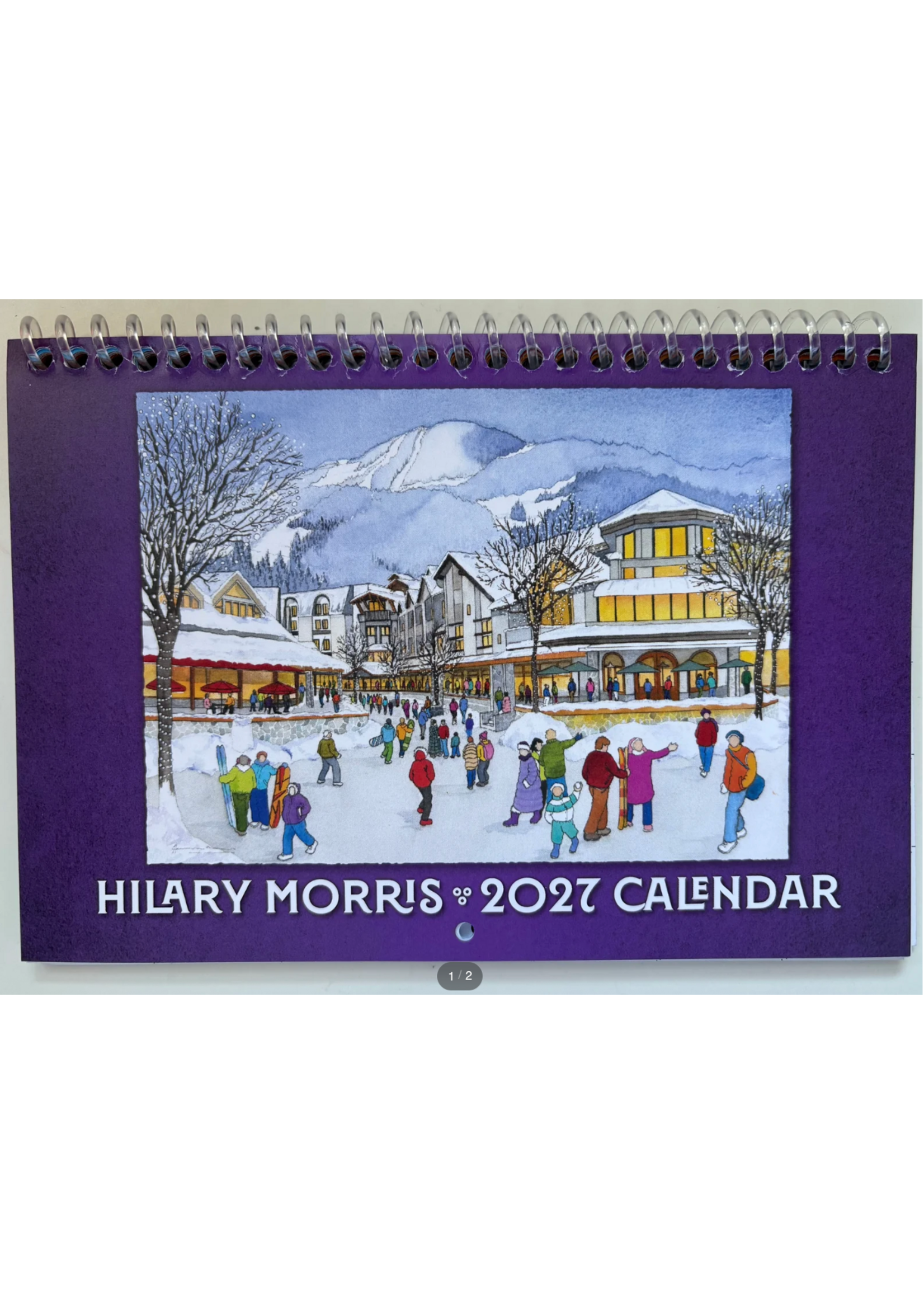Beaver Pond 2027 Desk Calendar / Hilary Morris