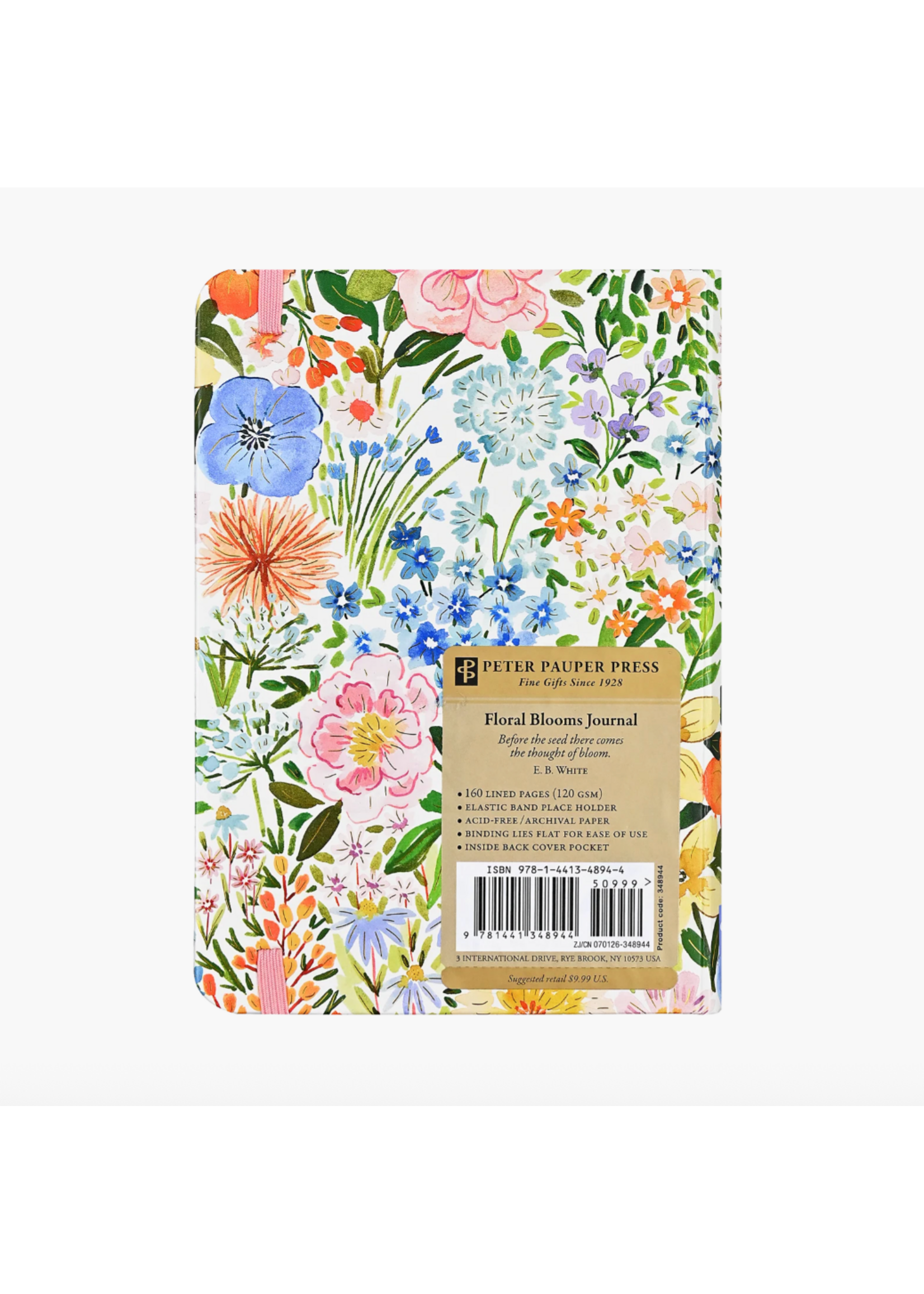 Peter Pauper Press Floral Blooms Journal