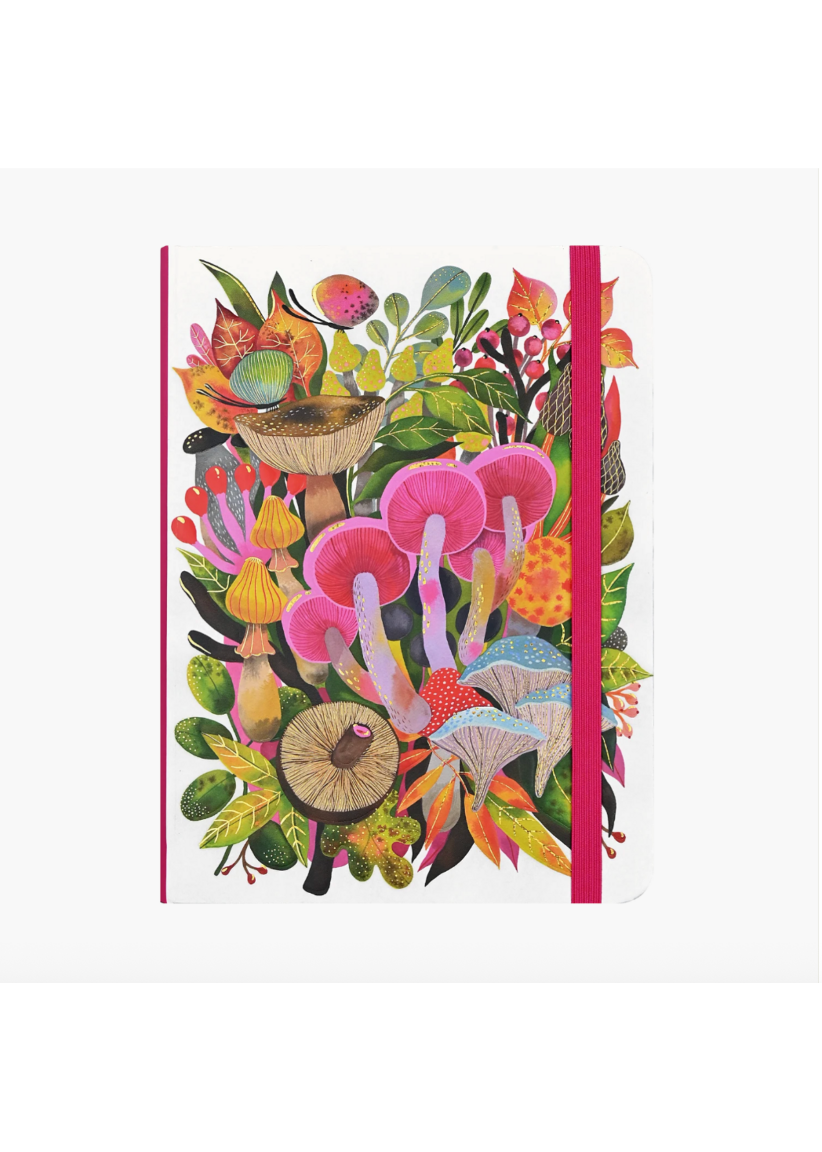 Peter Pauper Press Mushroom Medley Lined Journal