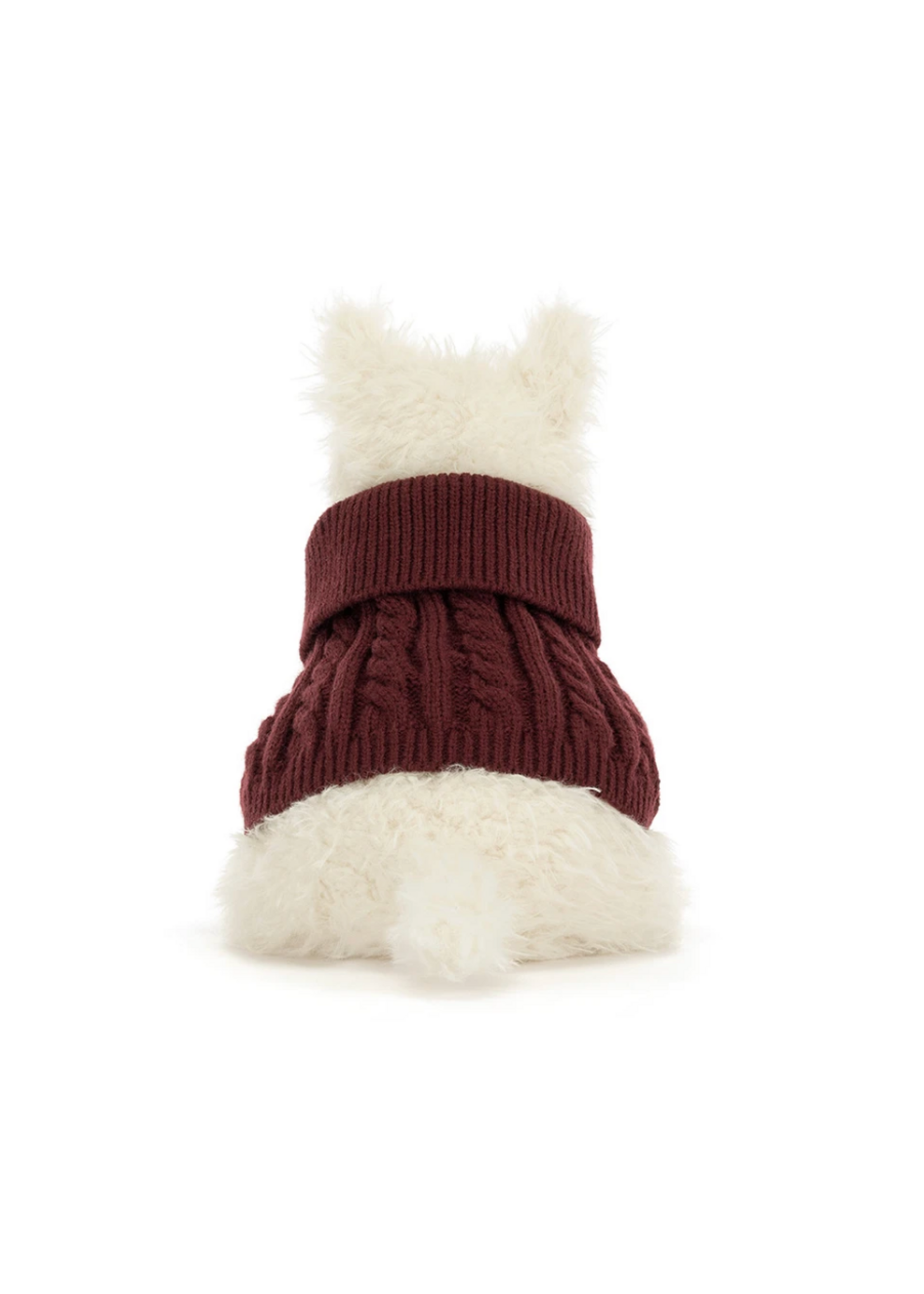Jellycat Munro Scottie Dog Winter Jumper Outfit Jellycat