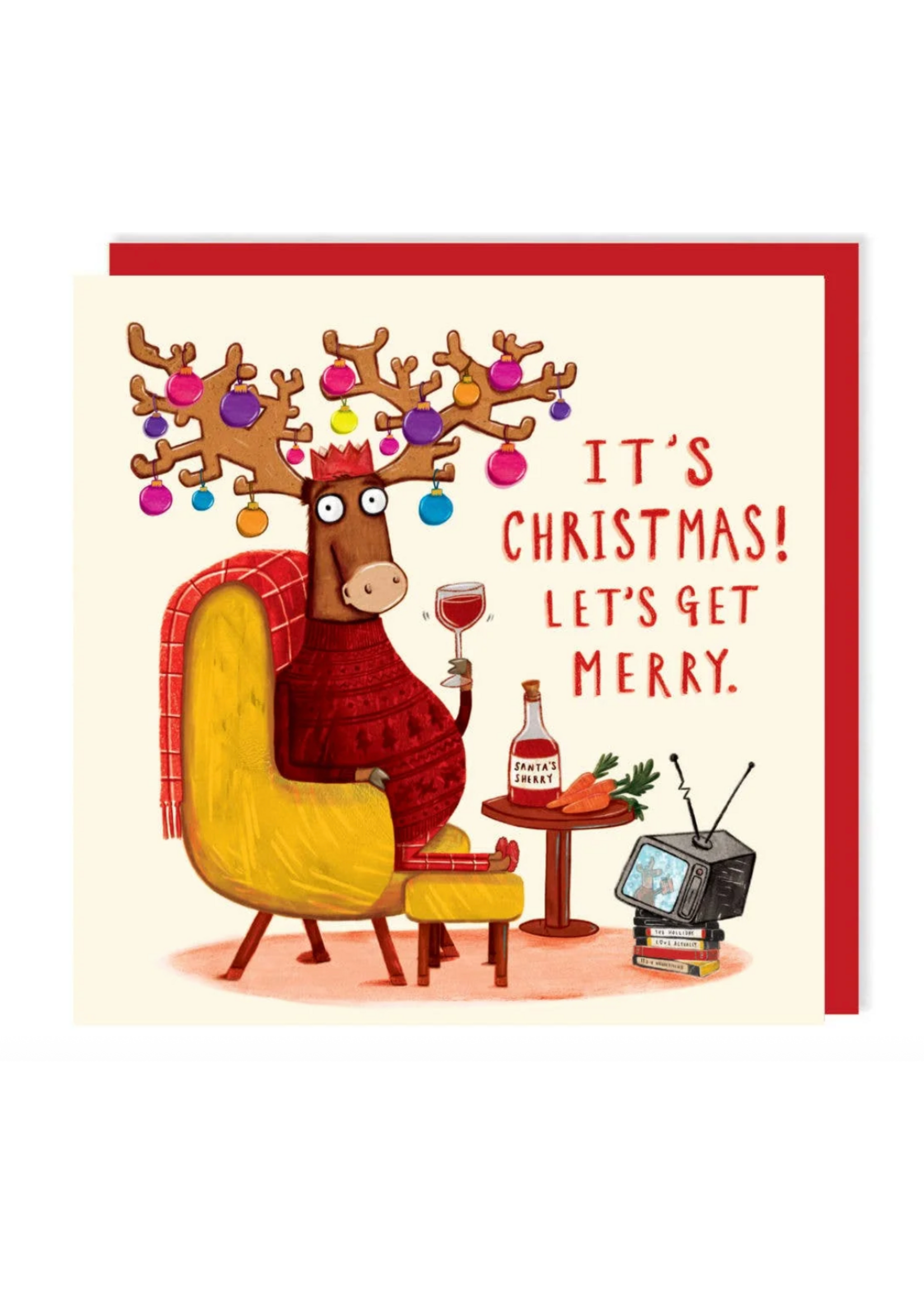 Charley Rabbit Studio Let's Get Merry Reindeer