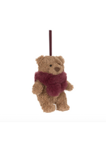 Jellycat Bartholomew Bear Winter Warmer Ornament Jellycat