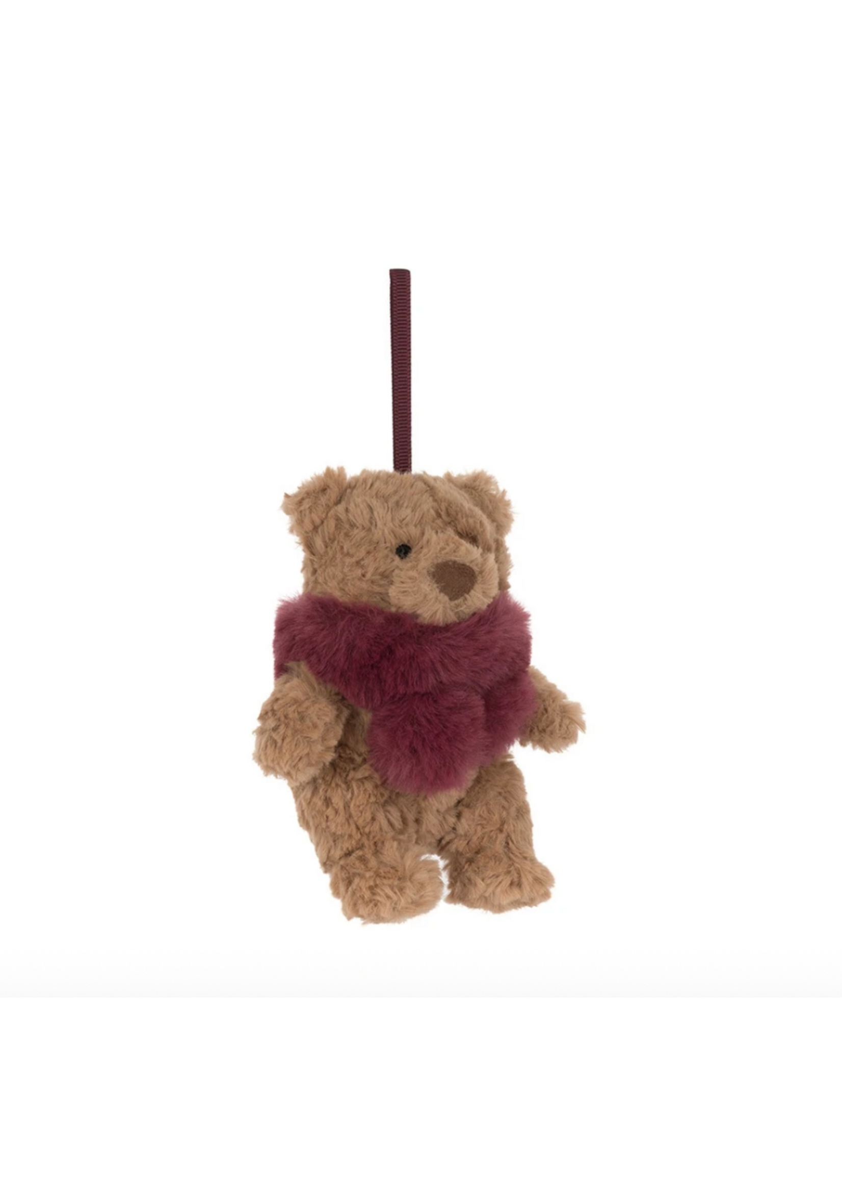 Jellycat Bartholomew Bear Winter Warmer Ornament Jellycat
