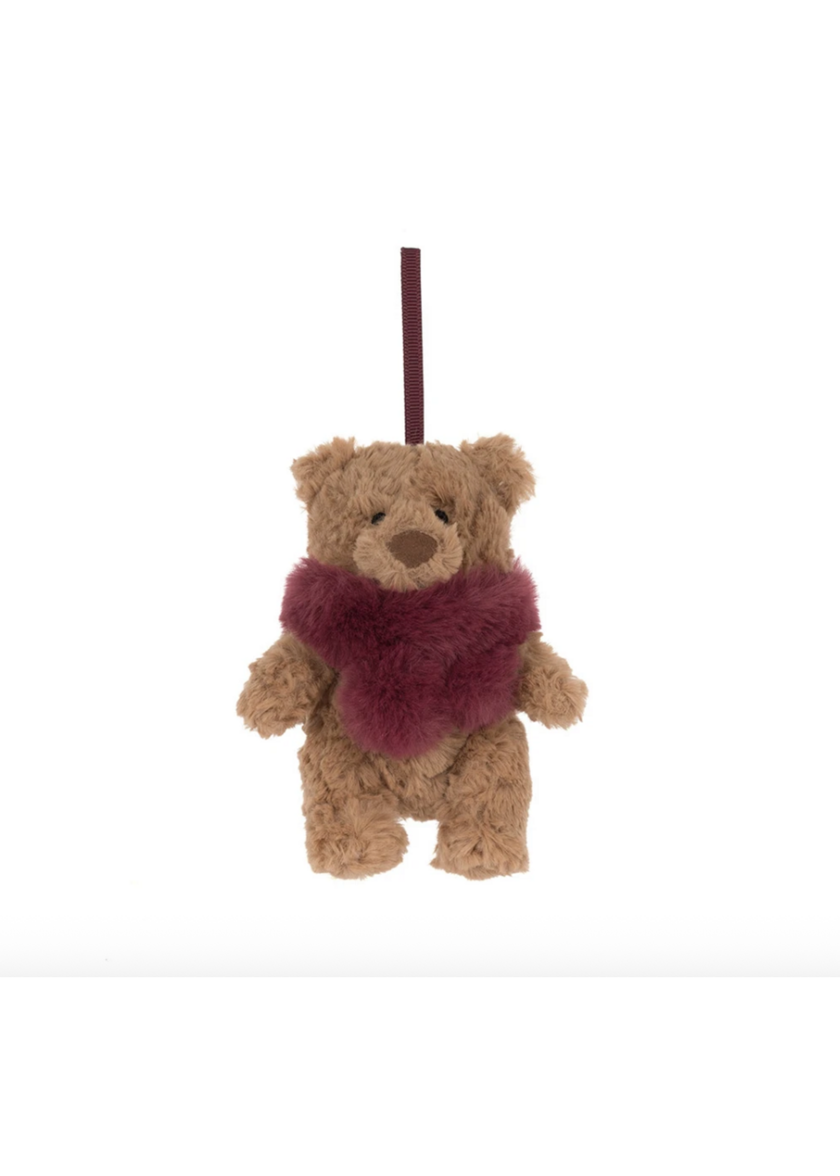Jellycat Bartholomew Bear Winter Warmer Ornament Jellycat