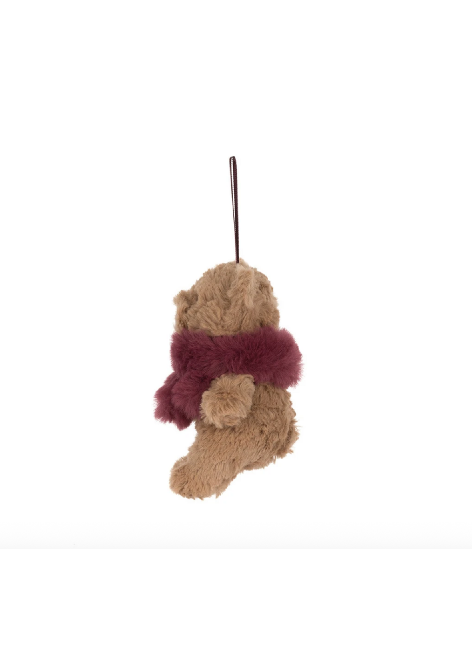 Jellycat Bartholomew Bear Winter Warmer Ornament Jellycat