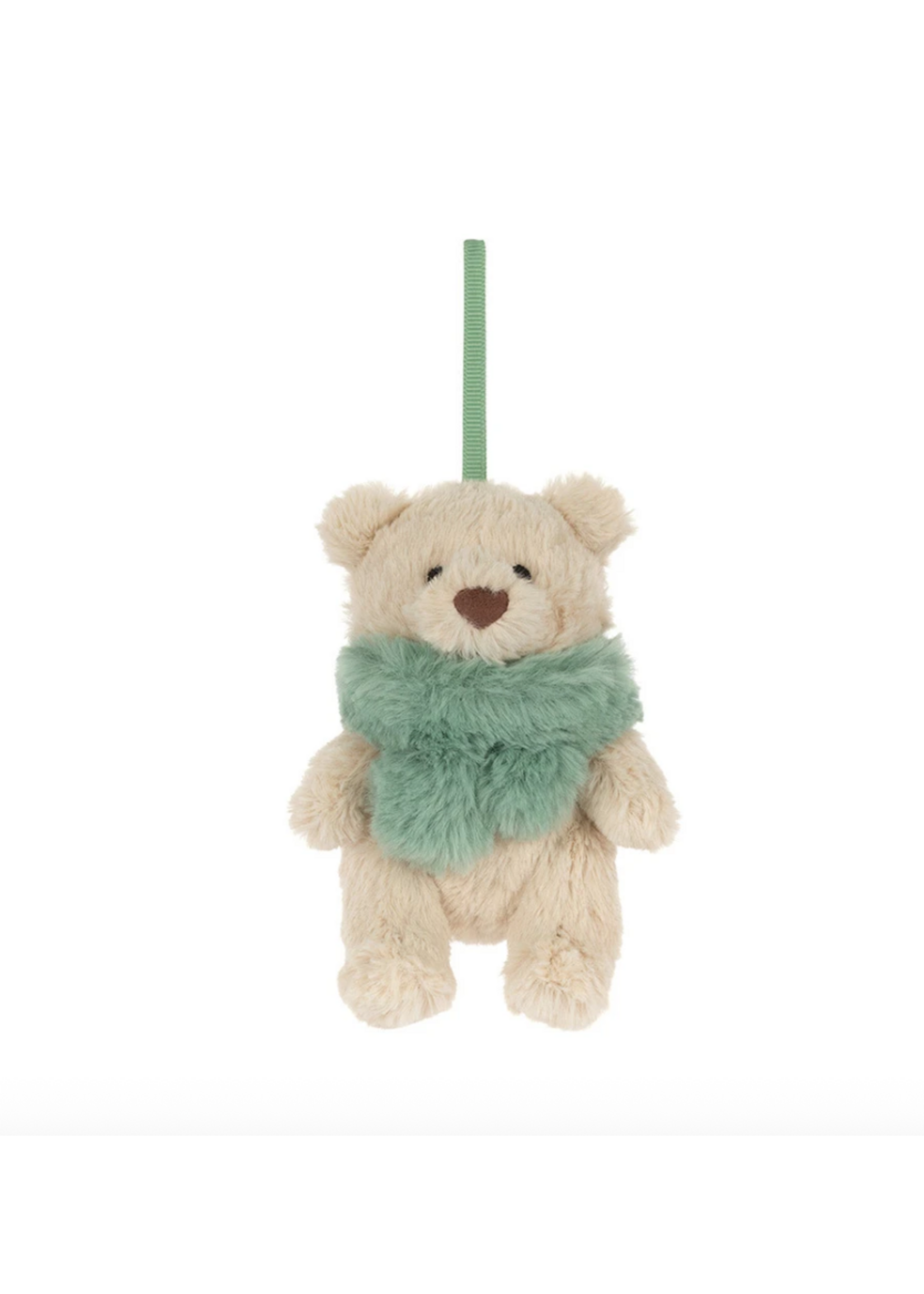 Jellycat Bartholomew Bear Jr Winter Warmer Ornament Jellycat