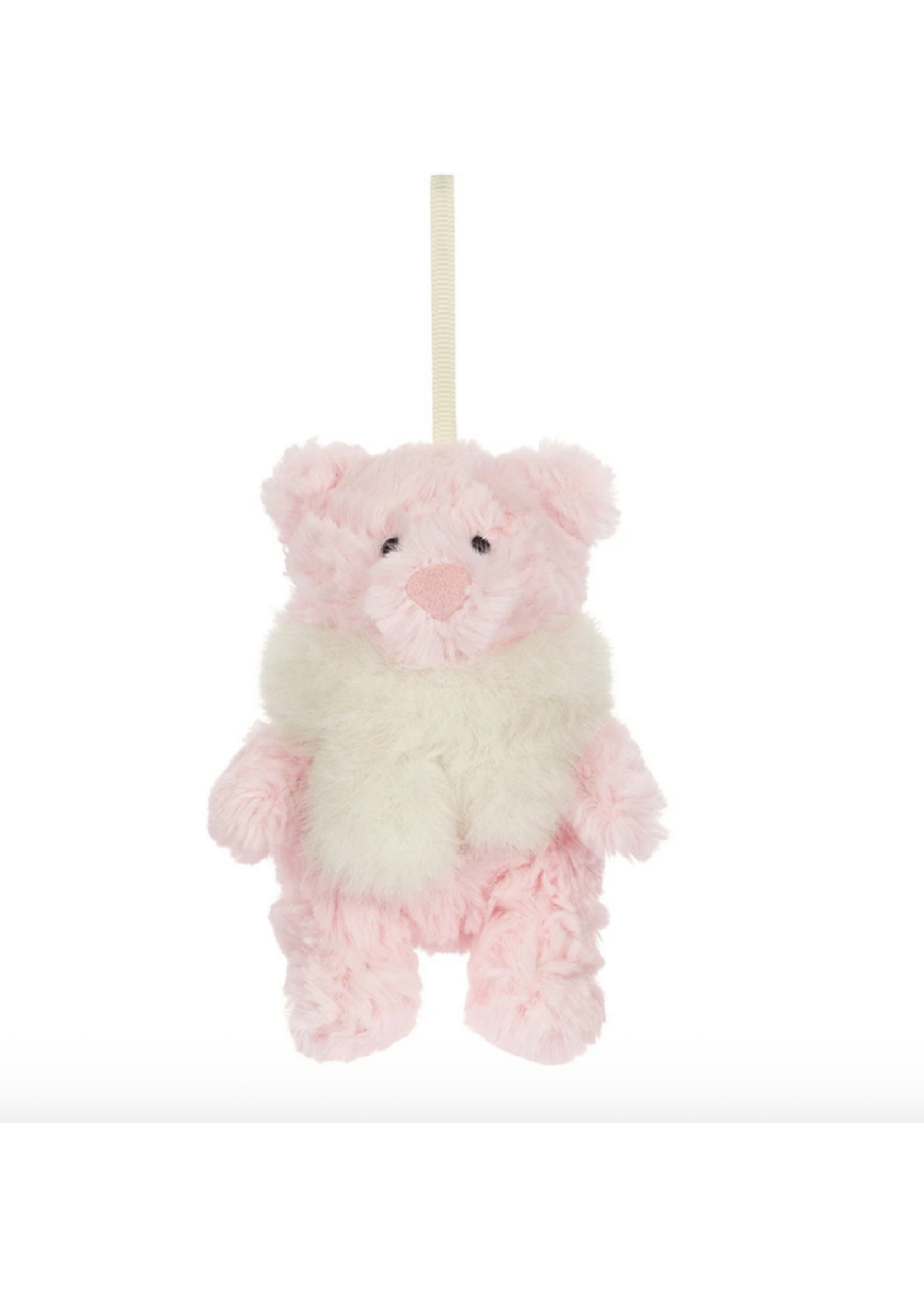 Jellycat Leola Bear Winter Warmer Decoration Ornament Jellycat