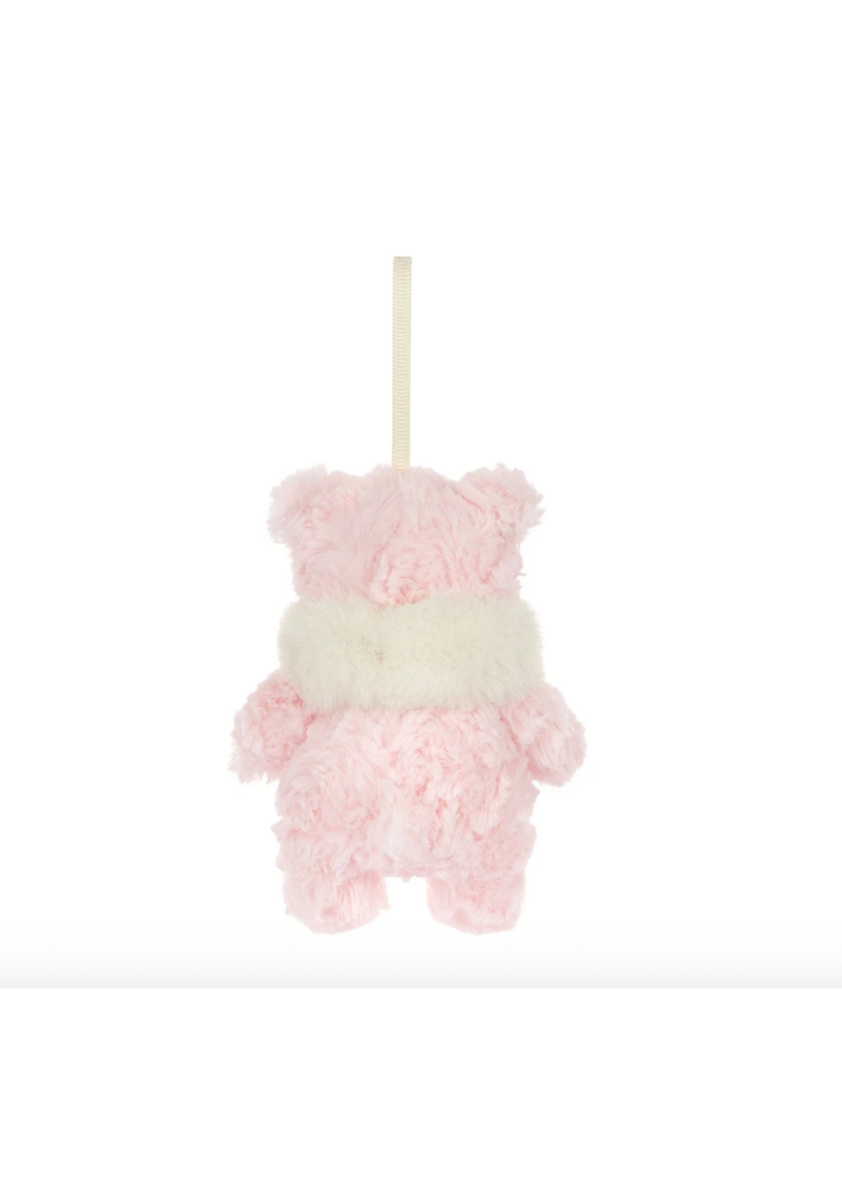 Jellycat Leola Bear Winter Warmer Decoration Ornament Jellycat