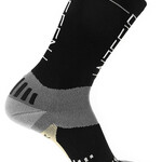 Dissent, Supercrew Nano 8" + Copper, Compression socks, Black, L (Men 9.5-11.5)