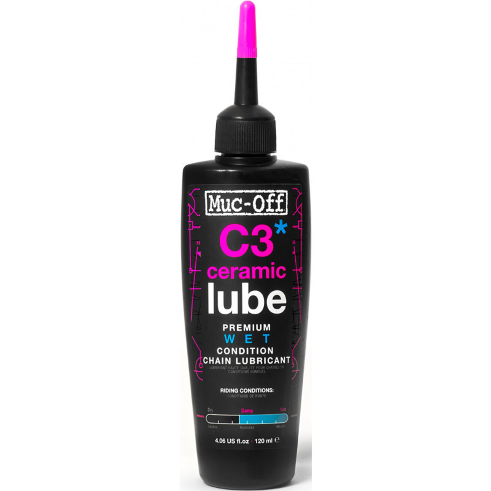 Muc-off Muc-Off, C3 Wet Ceramic, Chain lubricant, 50ml