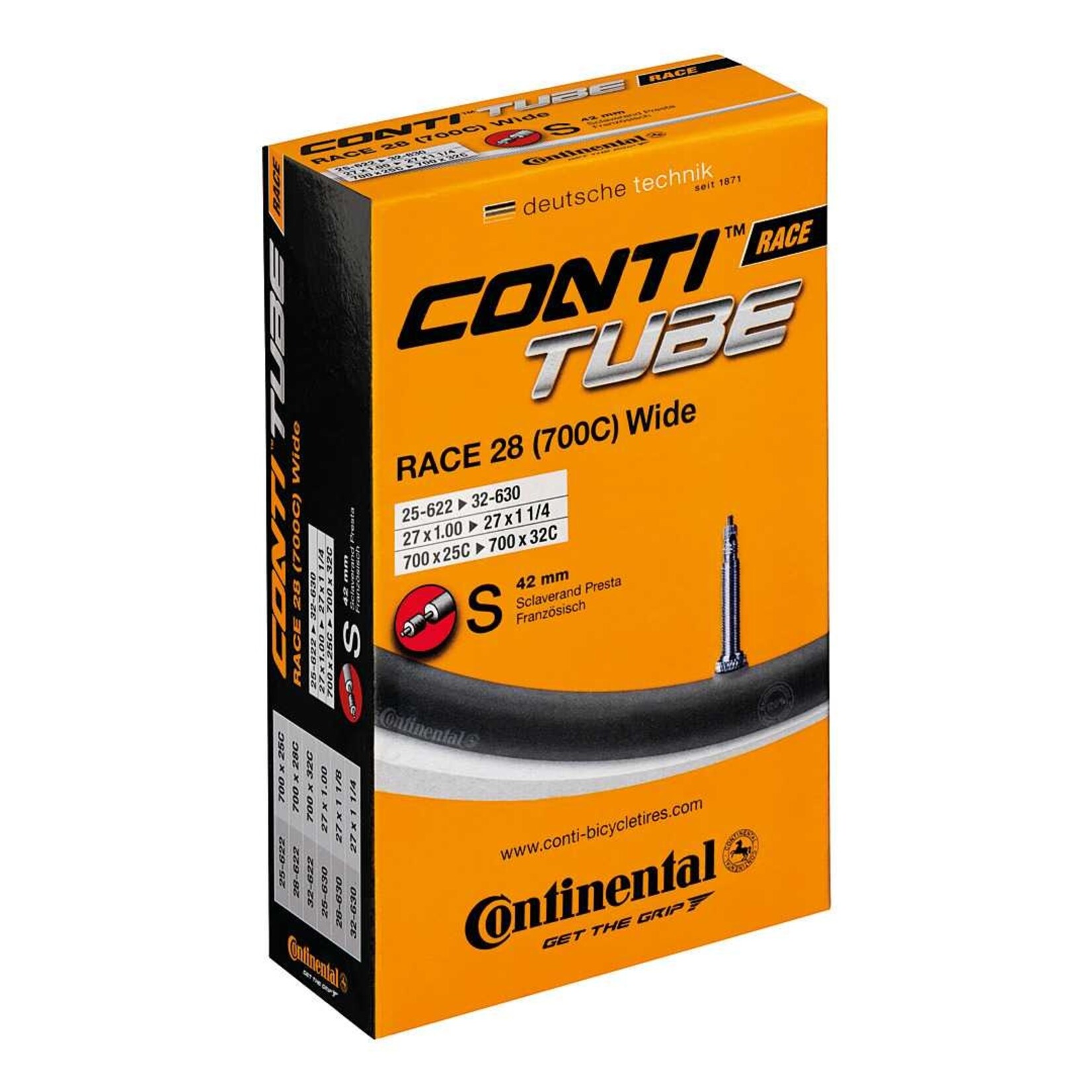 Continental +INNER TUBE 700 X 18-25 - PV 80MM LIGHT - 90G
