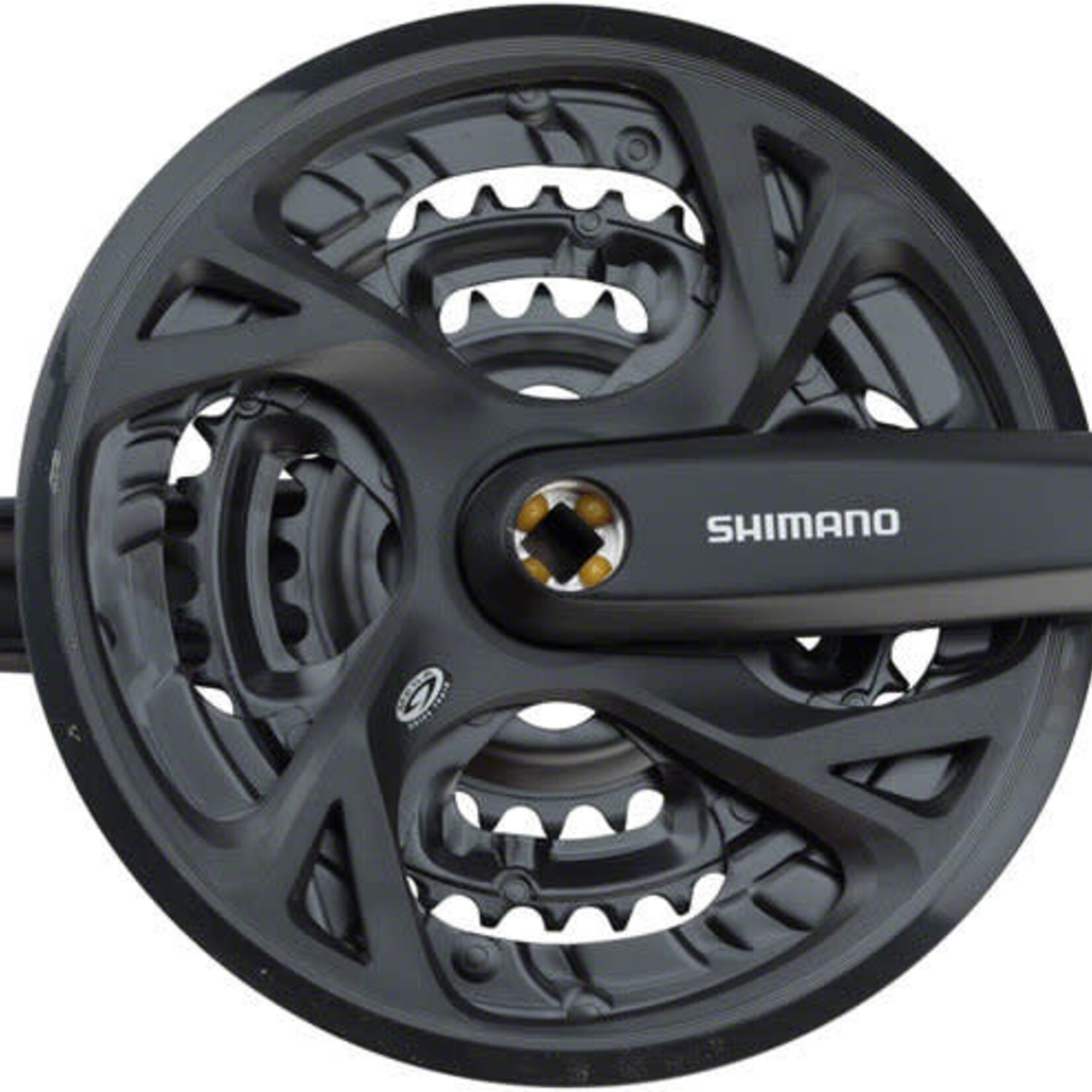 Shimano FRONT CHAINWHEEL, FC-M371-L, FOR REAR 9-SPEED, 175MM, 48X36