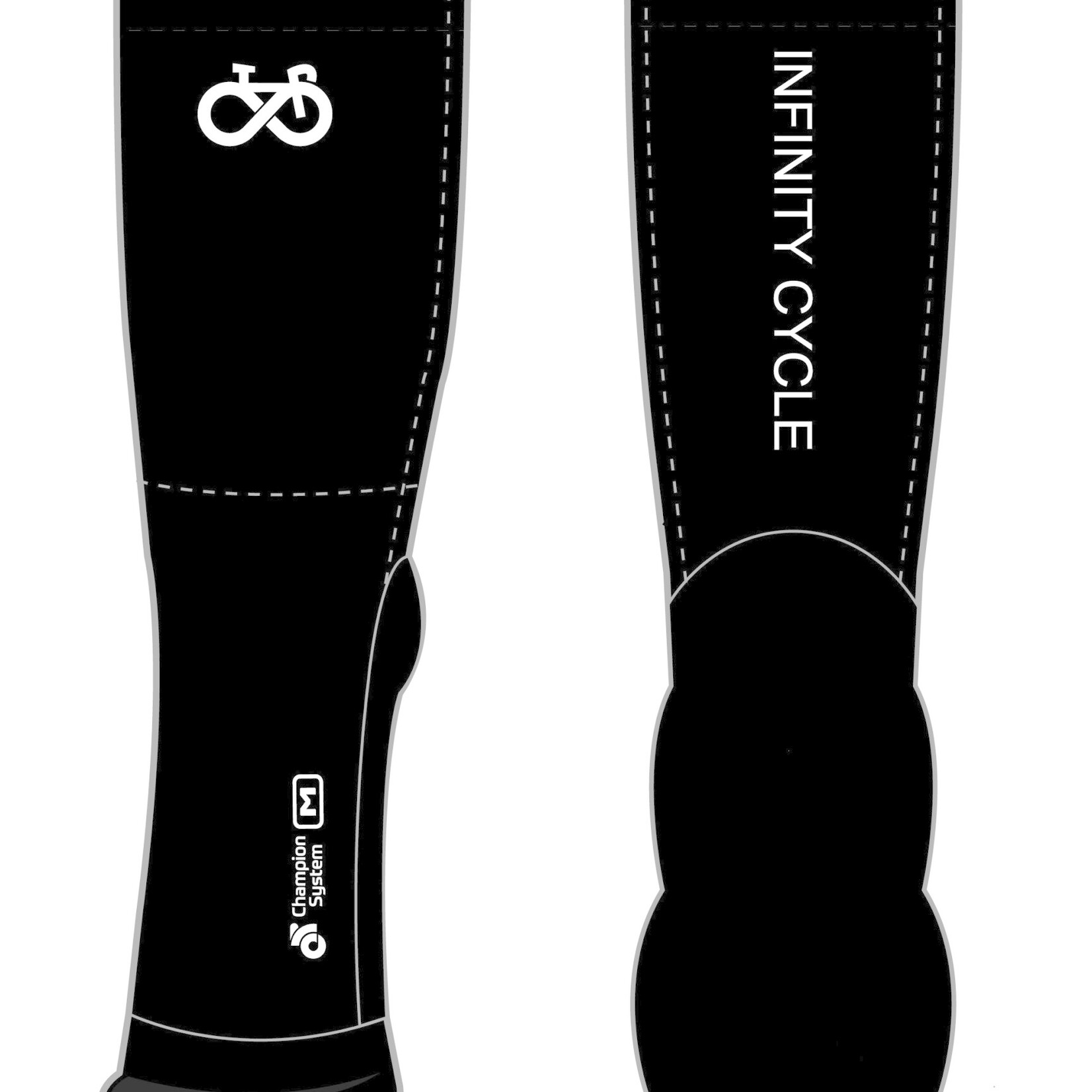 Infinity Cycle Infinity cycle 6" logo sock