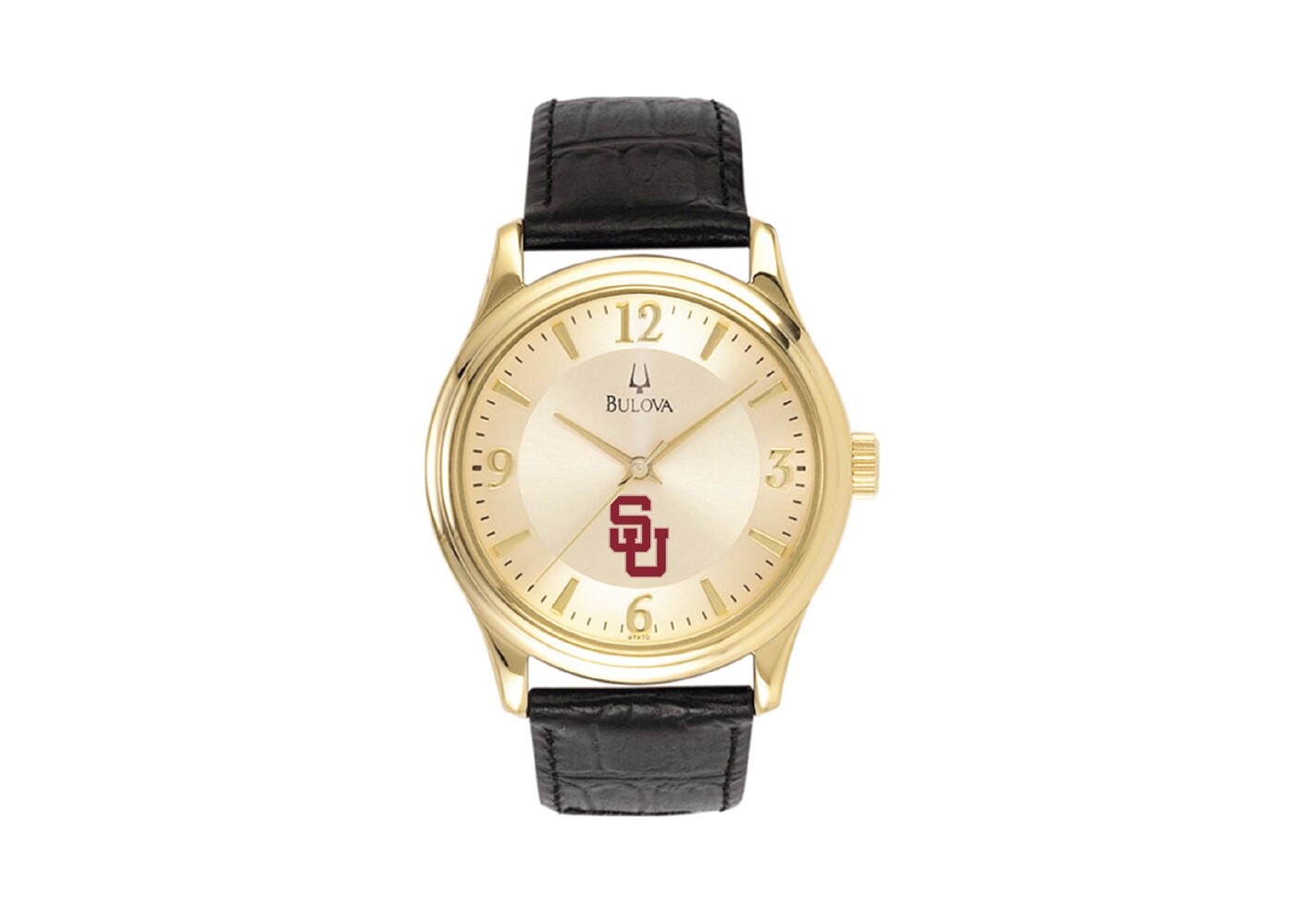 Bulova Bulova Men's Gold Leather Watch (97A70)